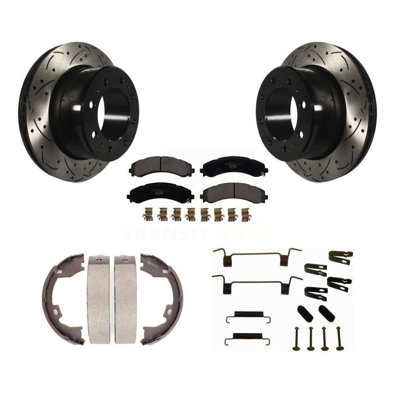 Transit Auto KDT-102131 Disc Brake Kit for 2020-2021 Ram 3500 - Rear
