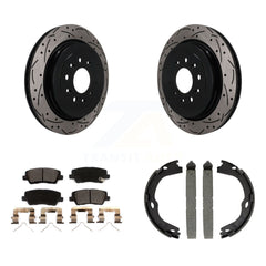 Transit Auto KDT-102137 Disc Brake Kit for 2016-2019 Cadillac ATS - Rear