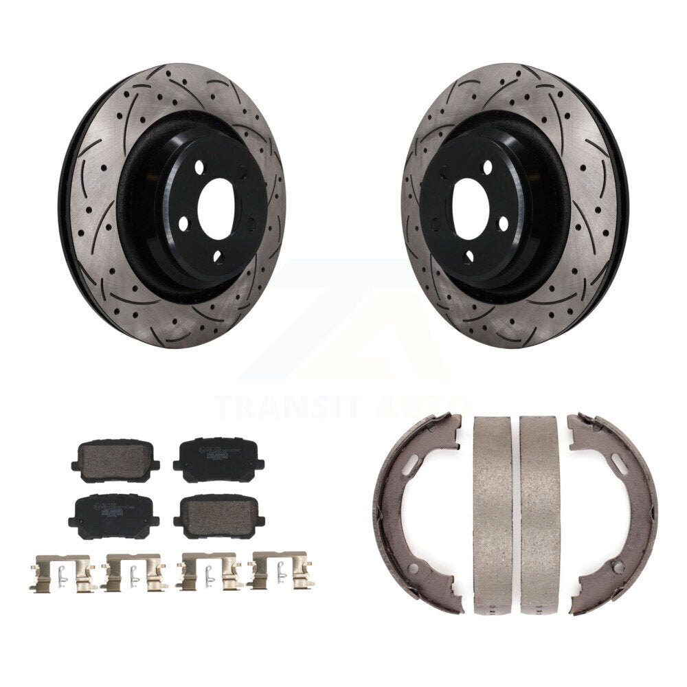Transit Auto KDT-102139 Disc Brake Kit for 2014-2021 Dodge Charger - Rear