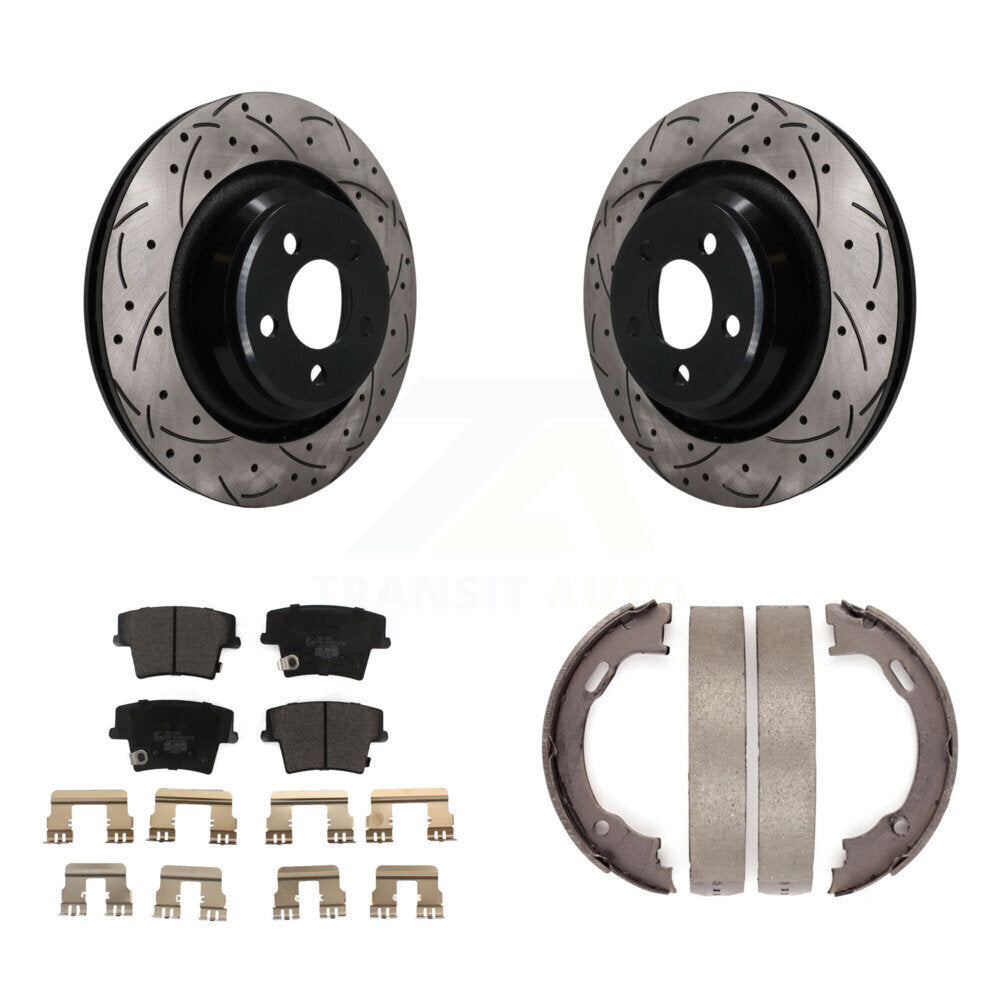 Transit Auto KDT-102141 Disc Brake Kit for 2015 Dodge Charger - Rear