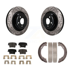 Transit Auto KDT-102141 Disc Brake Kit for 2015 Dodge Charger - Rear