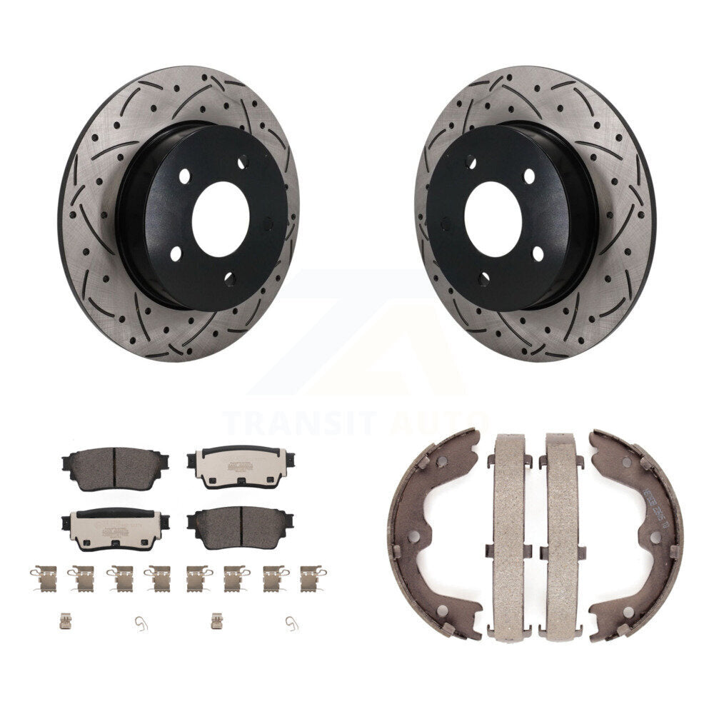 Transit Auto KDT-102144 Disc Brake Kit for 2019-2023 Nissan Altima - Rear
