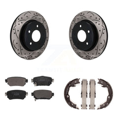 Transit Auto KDT-102150 Disc Brake Kit for 2018-2023 Nissan LEAF - Rear