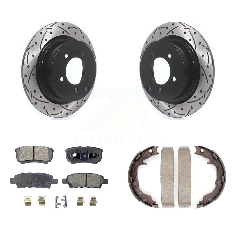 Transit Auto KDT-102152 Disc Brake Kit for 2014-2017 Jeep Compass, Jeep Patriot - Rear