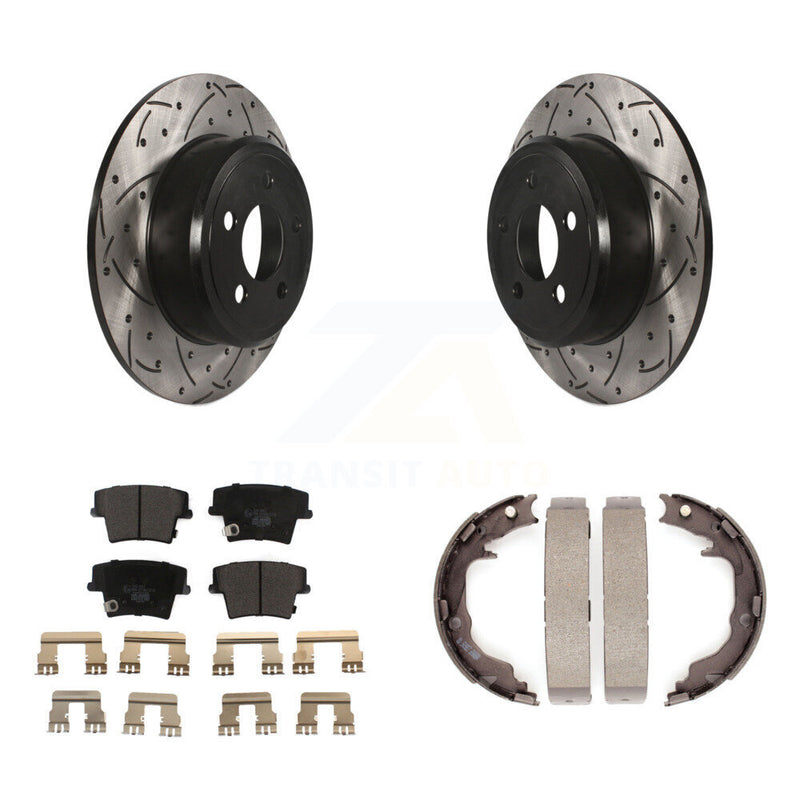 Transit Auto KDT-102153 Disc Brake Kit for 2014 Dodge Avenger - Rear