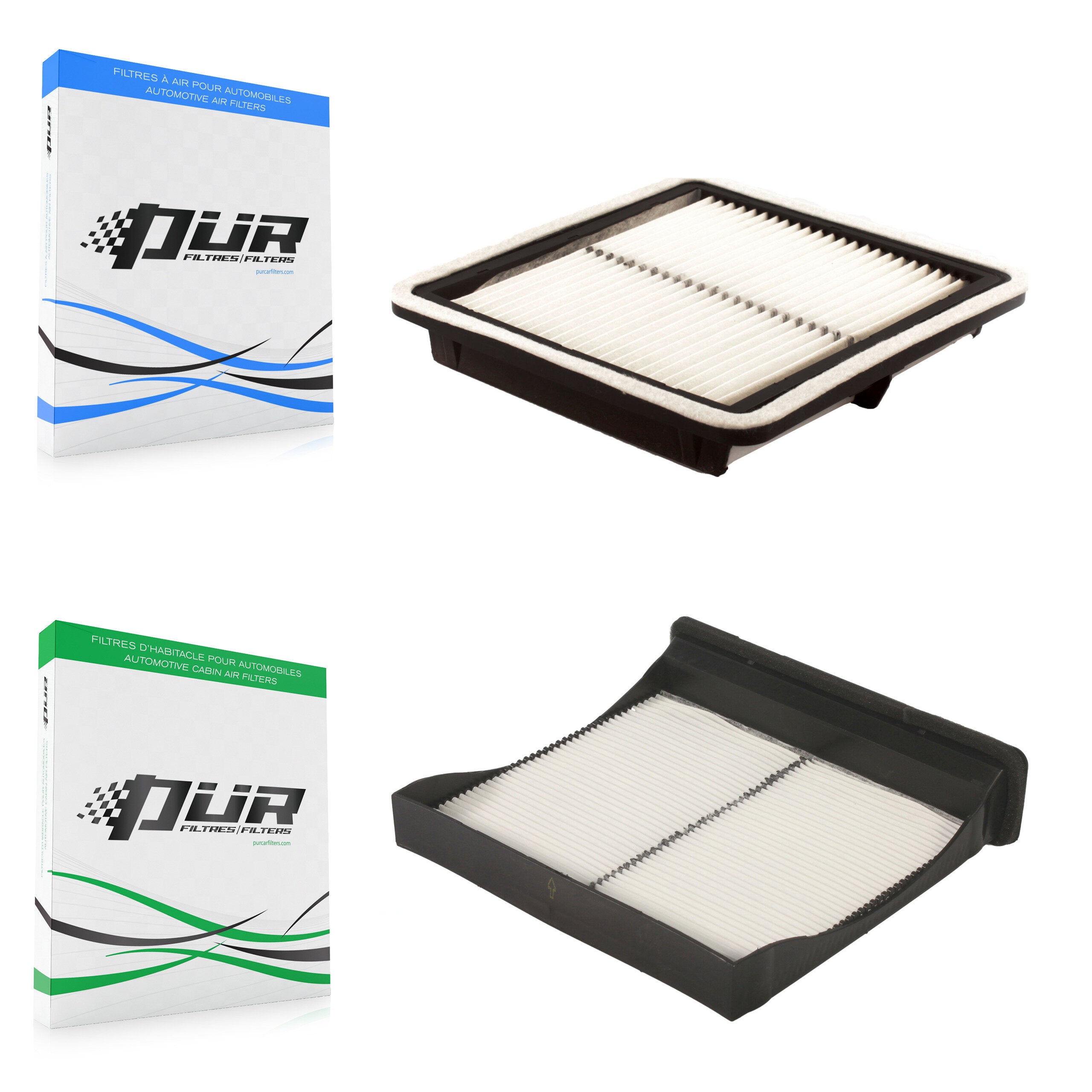 PUR KFL-100010 Air Filter for 2008-2021 Subaru Crosstrek, Subaru XV Crosstrek and More