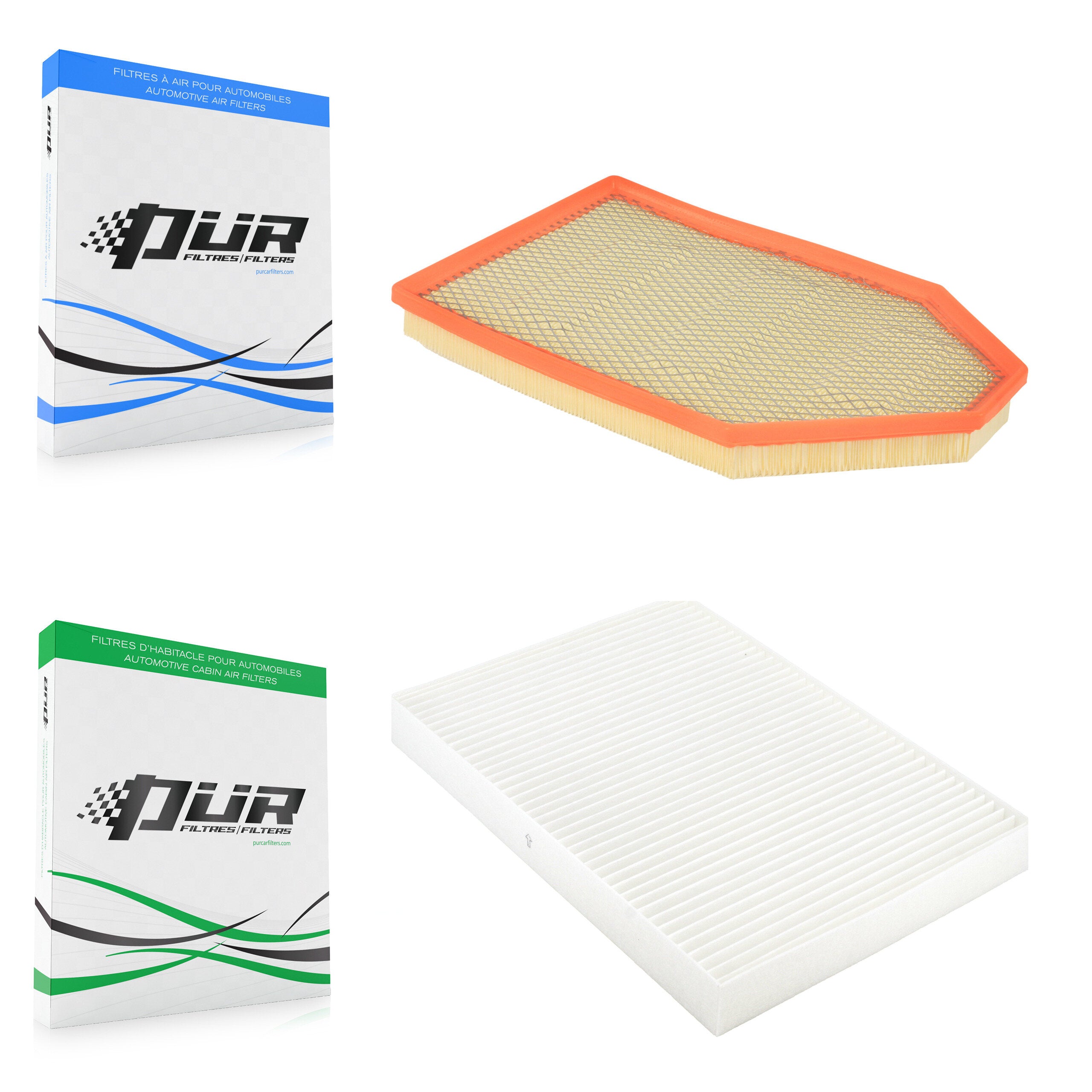 PUR KFL-100015 Air Filter for 2011-2023 Dodge Challenger, Dodge Charger, Chrysler 300