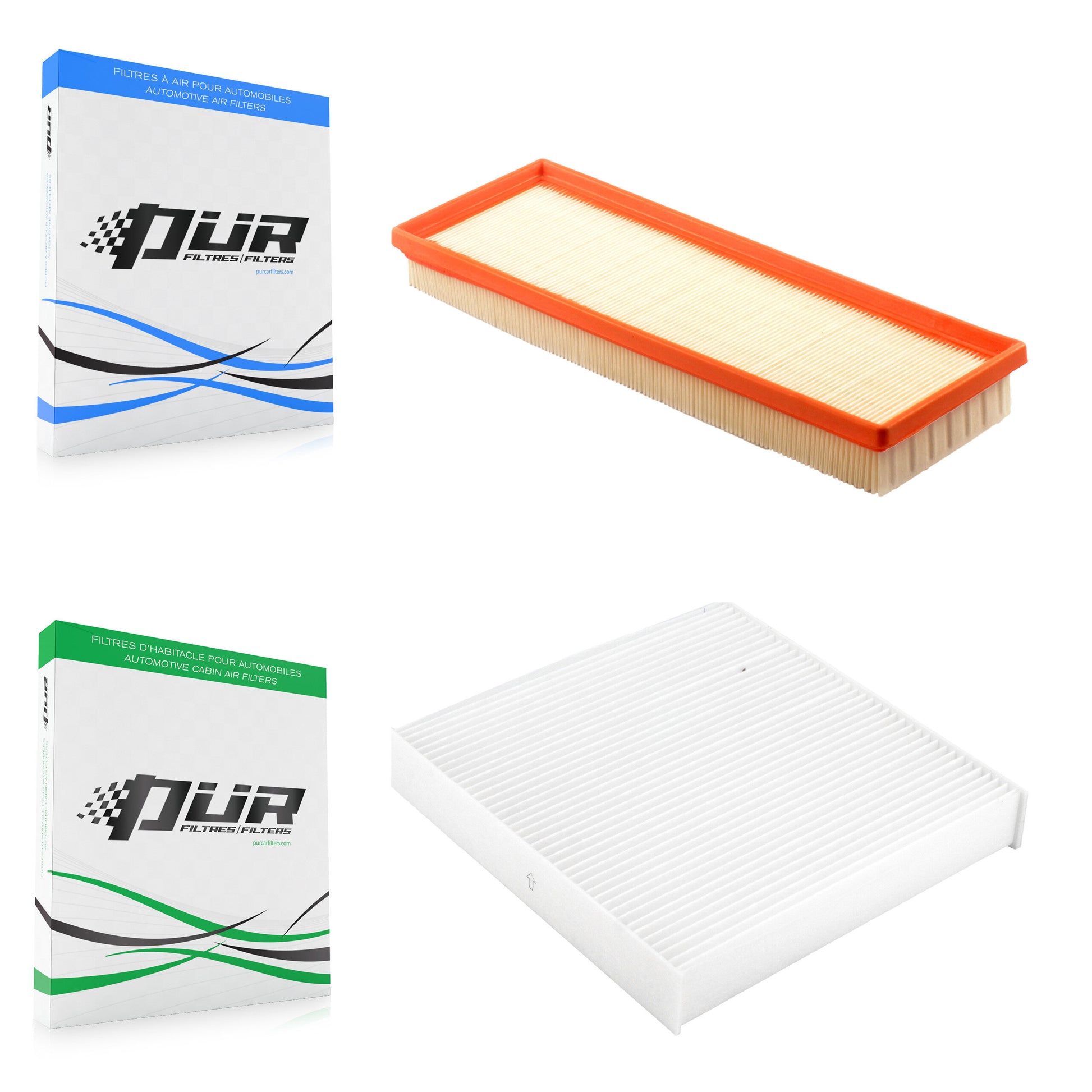 PUR KFL-100016 Air Filter for 2012-2017 Fiat 500