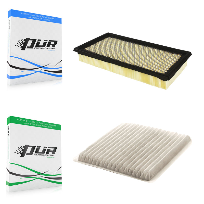 PUR KFL-100017 Air Filter for 2007-2017 Lincoln MKX, Lincoln MKT and More