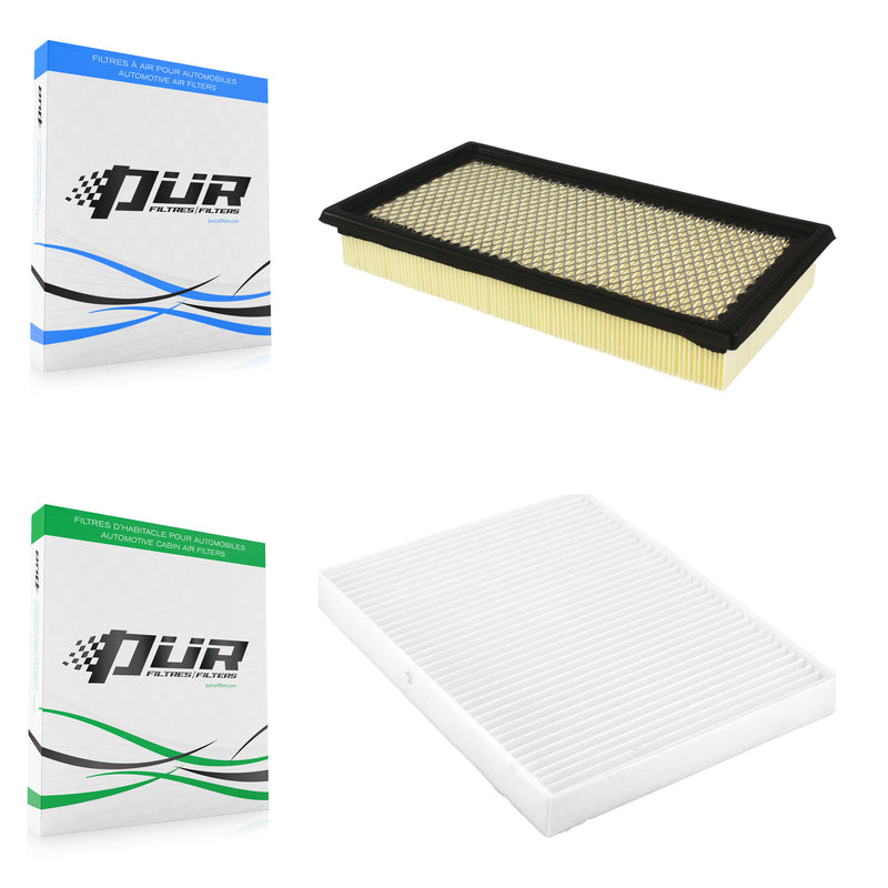 PUR KFL-100018 Air Filter for 2009-2020 Ford Police Responder Hybrid, Ford Special Service Police Sedan and More