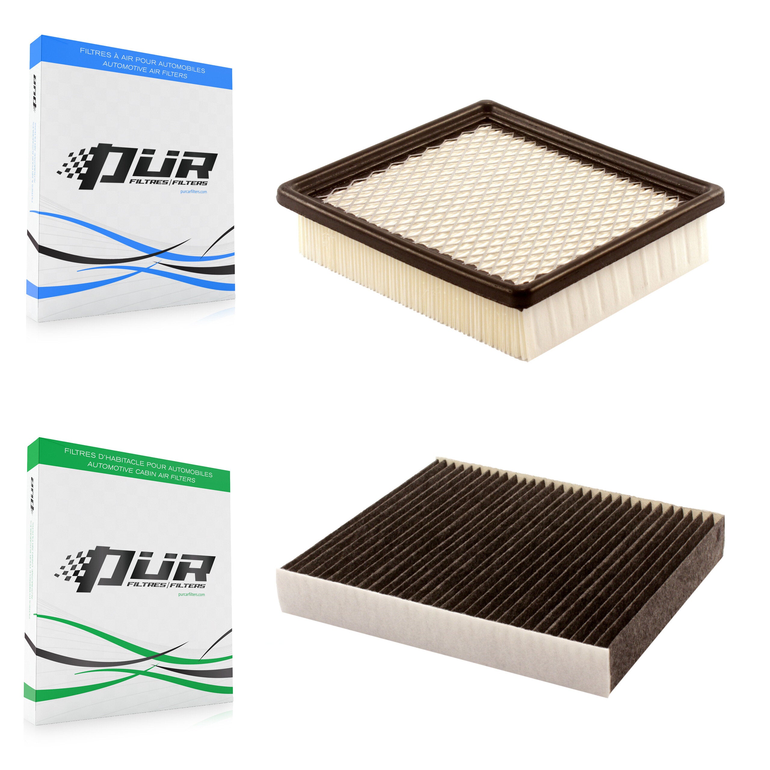 PUR KFL-100030 Air Filter for 2013-2016 Cadillac ELR, Chevrolet Volt