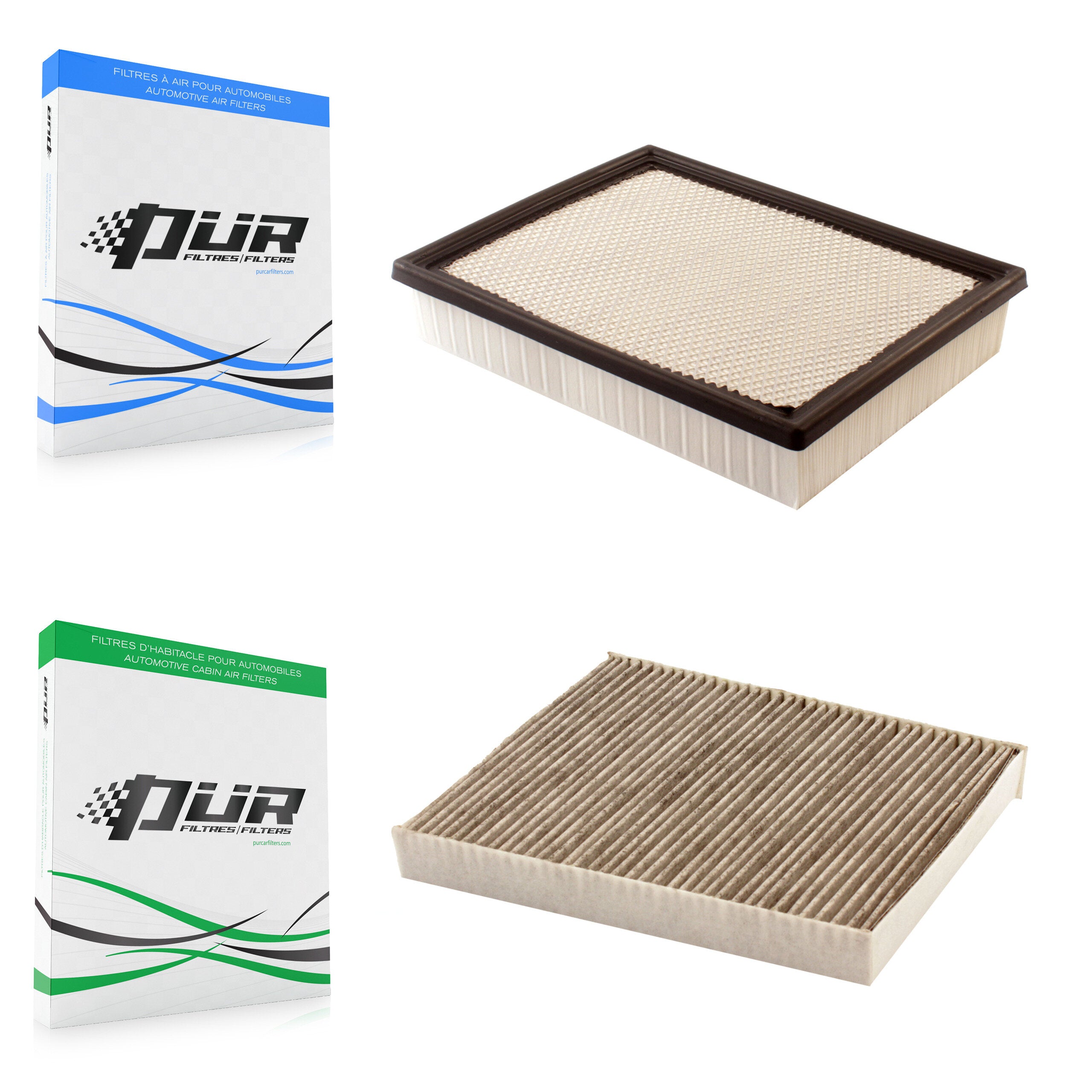PUR KFL-100039 Air Filter for 2017 GMC Sierra 2500 HD
