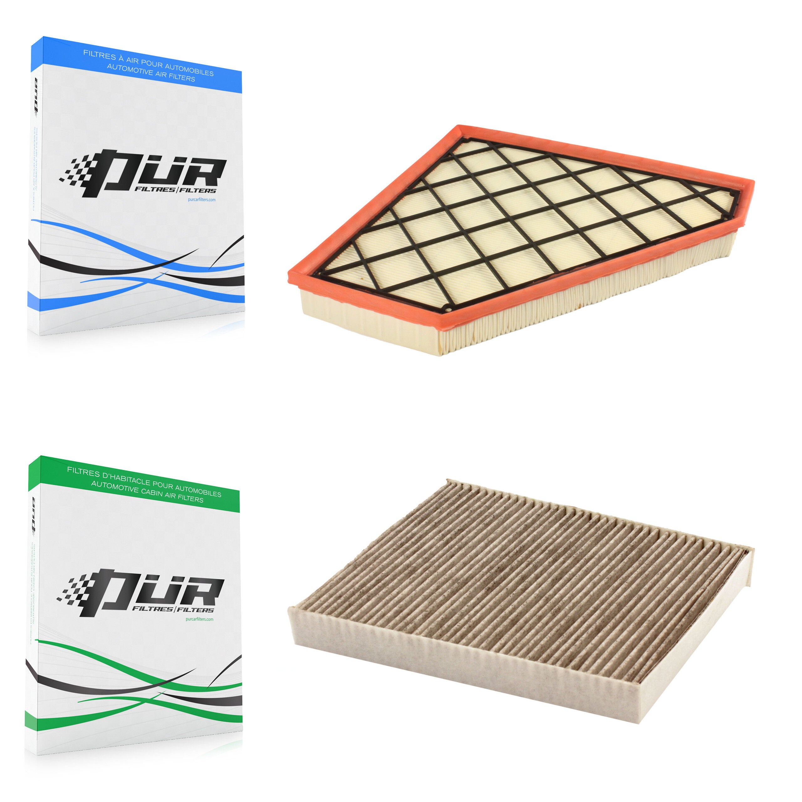 PUR KFL-100041 Air Filter for 2013-2024 Chevrolet Camaro, Cadillac CTS, Cadillac ATS