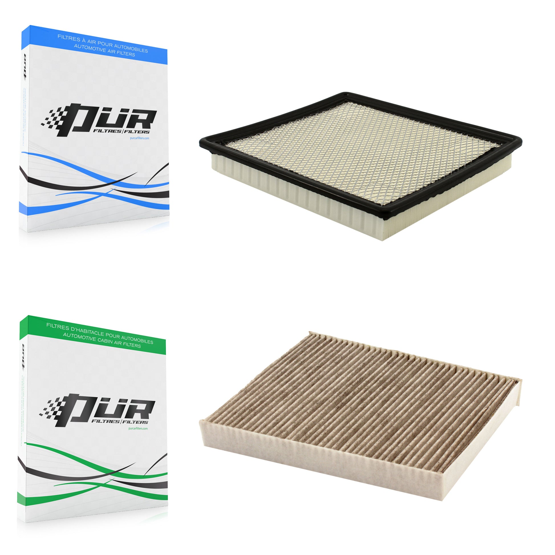 PUR KFL-100043 Air Filter for 2013-2017 Chevrolet Impala, Cadillac XTS