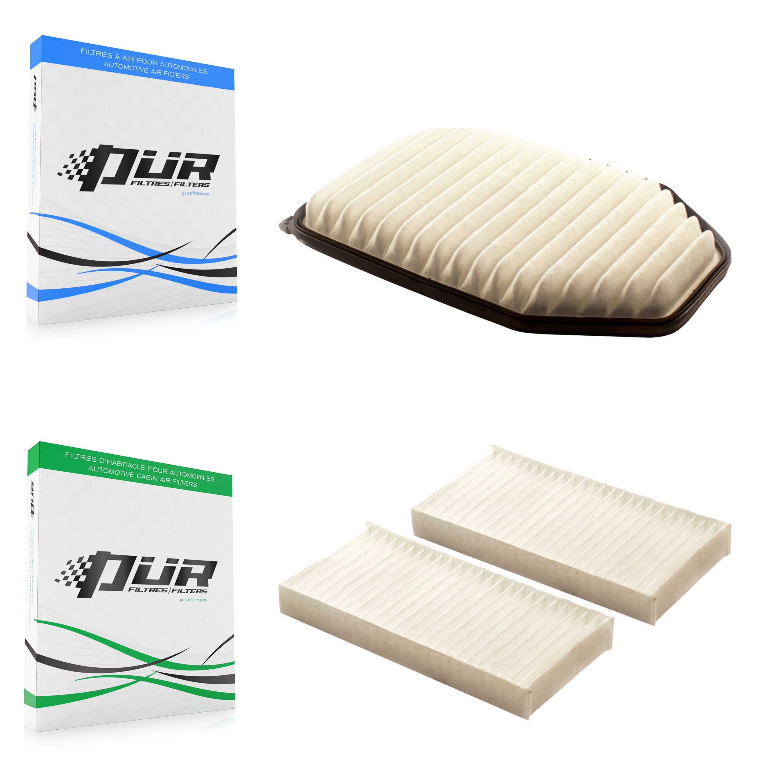 PUR KFL-100049 Air Filter for 2011-2018 Jeep Wrangler JK, Jeep Wrangler