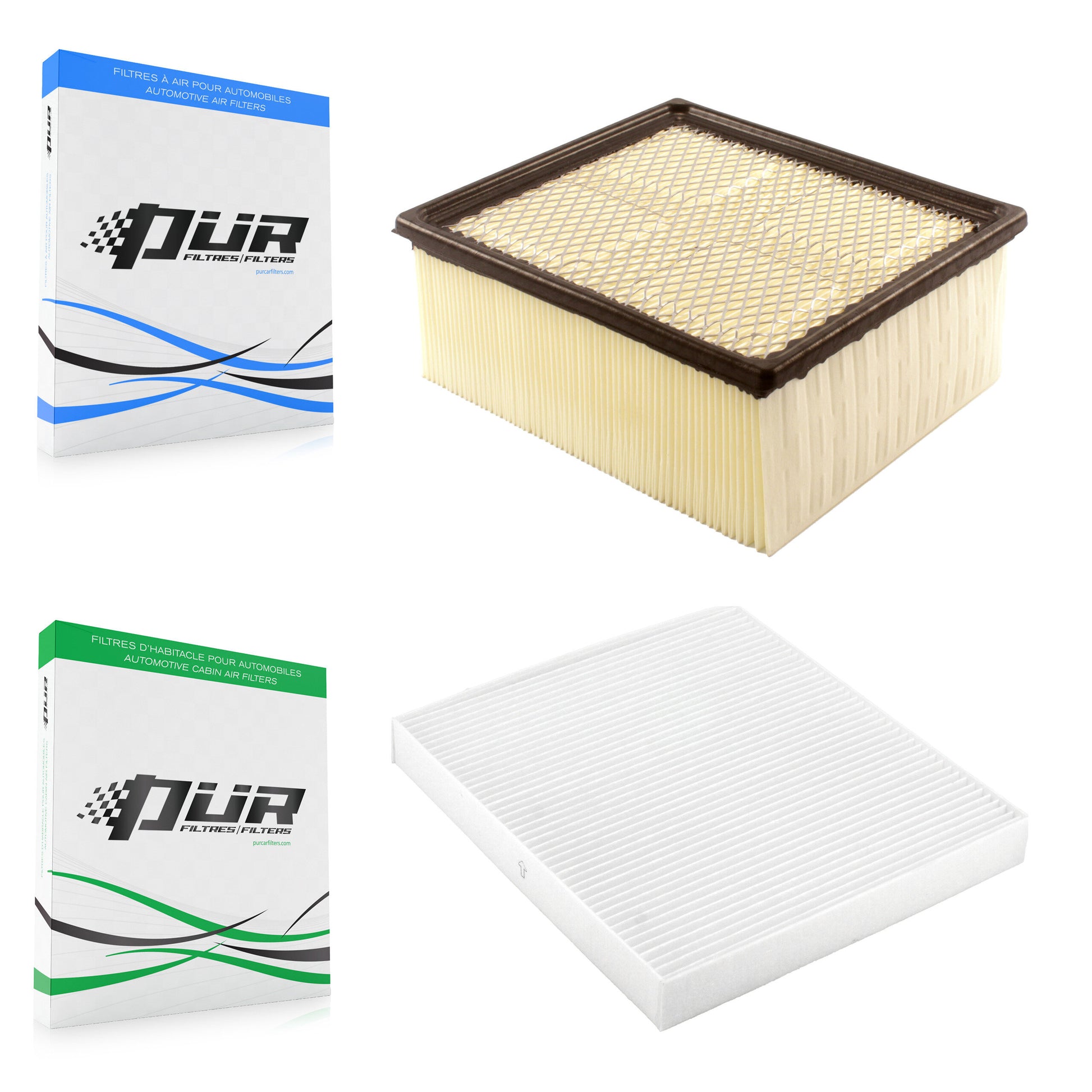 PUR KFL-100053 Air Filter for 2009 Dodge Ram 2500, Dodge Ram 3500