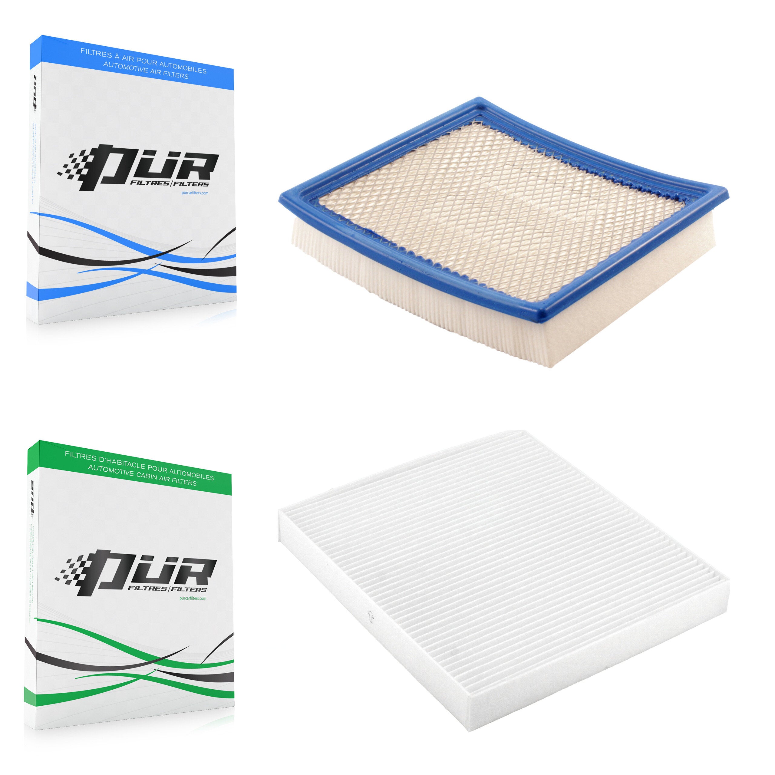 PUR KFL-100058 Air Filter for 2007-2014 Chrysler 200, Dodge Avenger, Chrysler Sebring