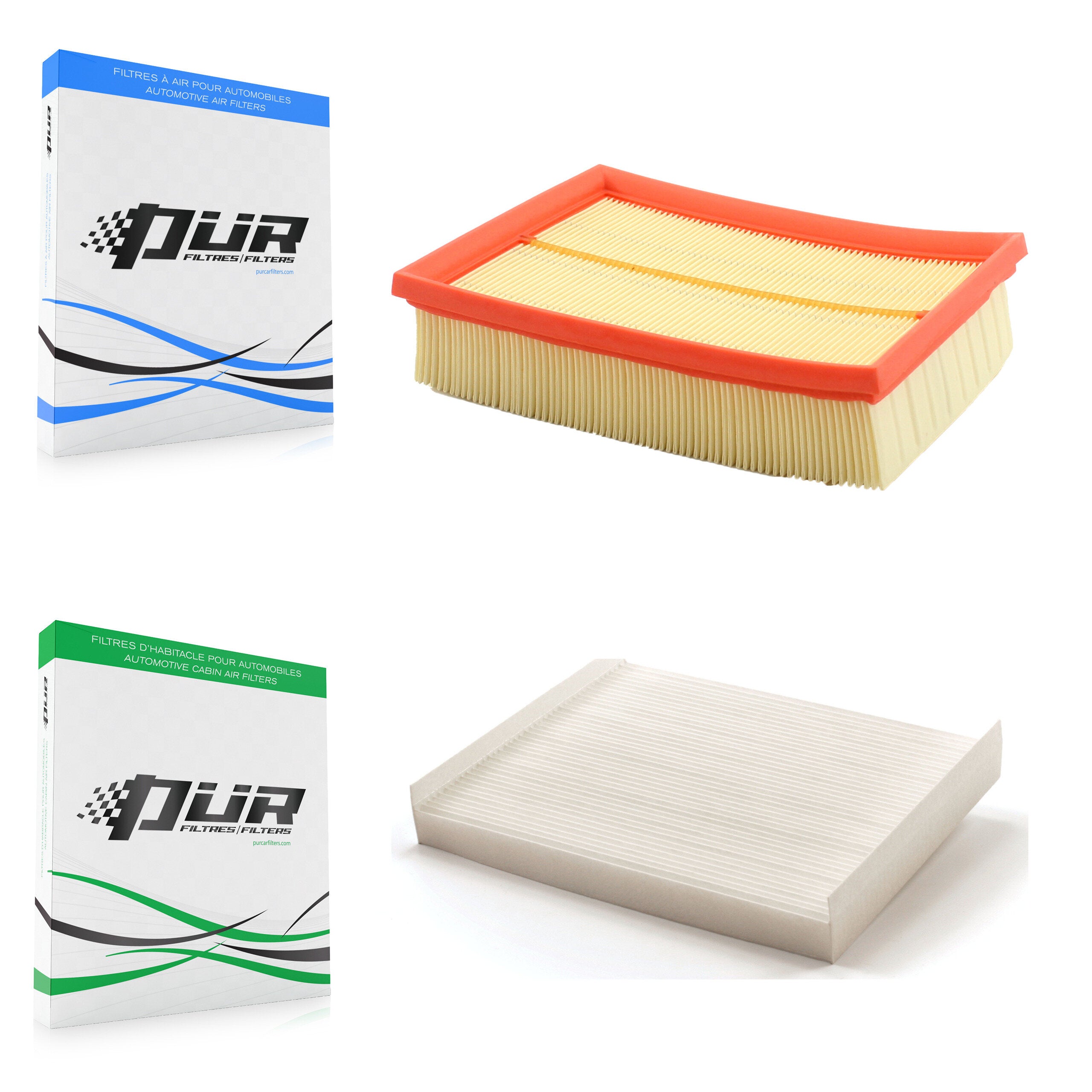 PUR KFL-100065 Air Filter for 2010-2012 Ford Fusion, Mercury Milan