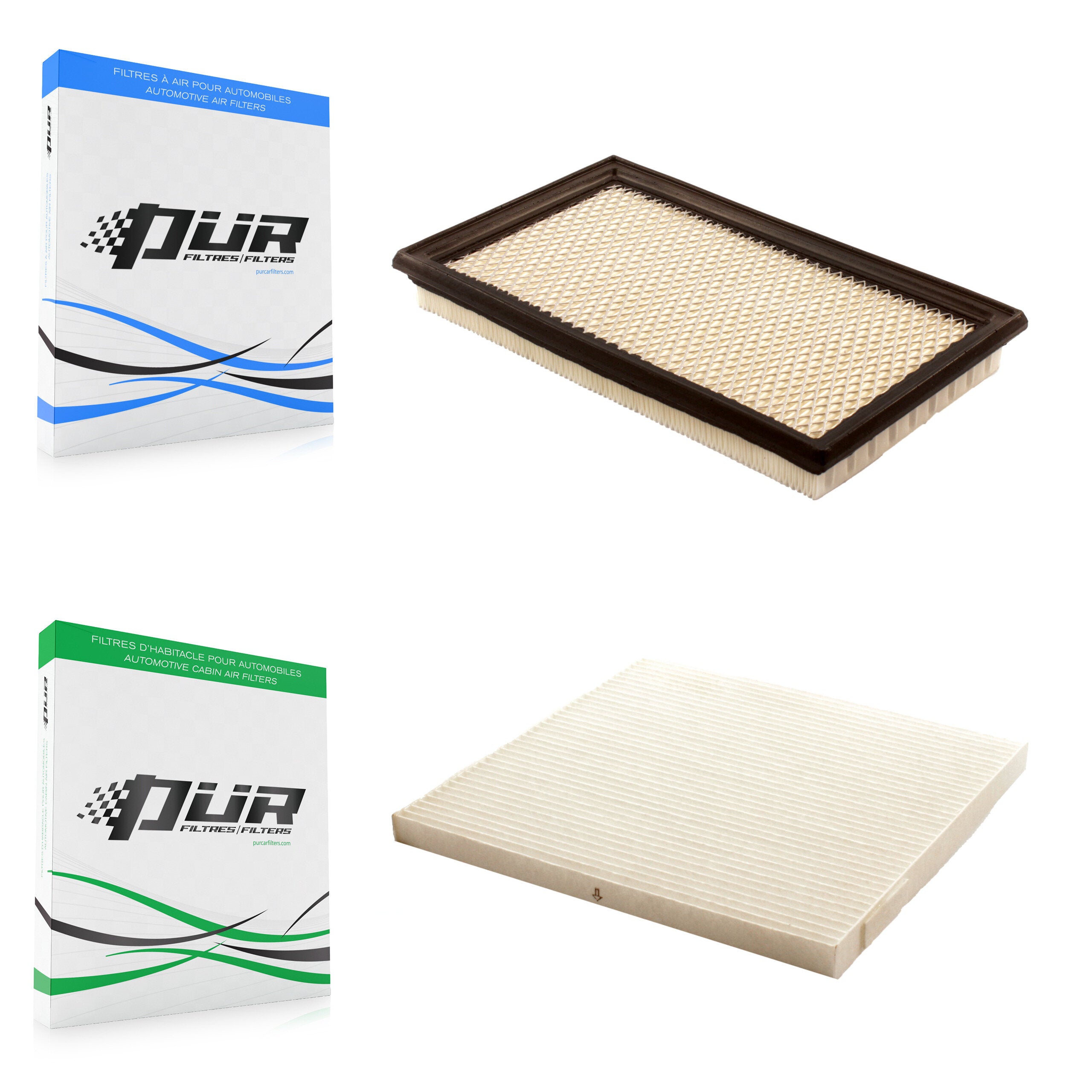 PUR KFL-100068 Air Filter for 2007-2017 Nissan Murano, Nissan Quest and More