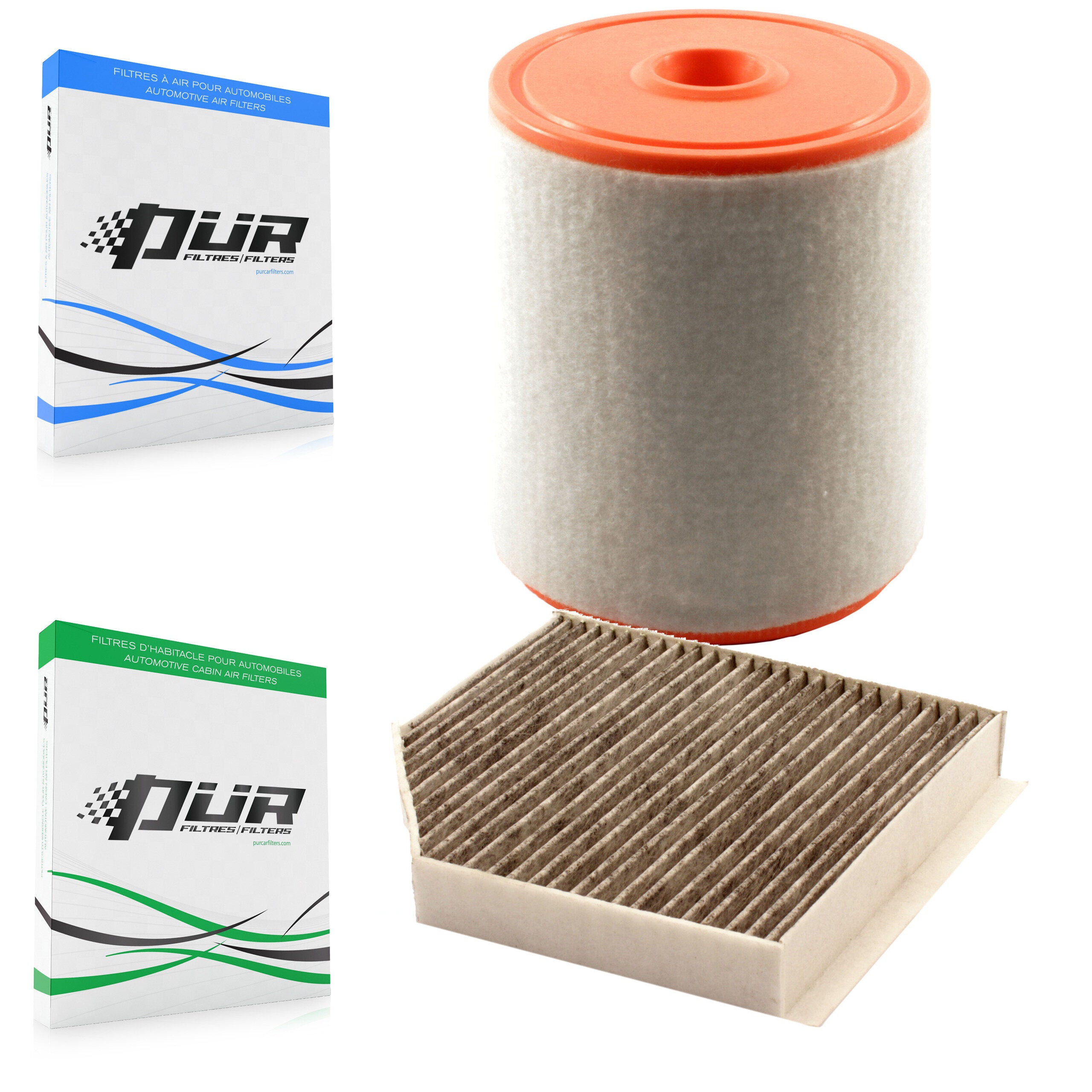 PUR KFL-100074 Air Filter for 2012-2018 Audi A6 Quattro, Audi A6 and More
