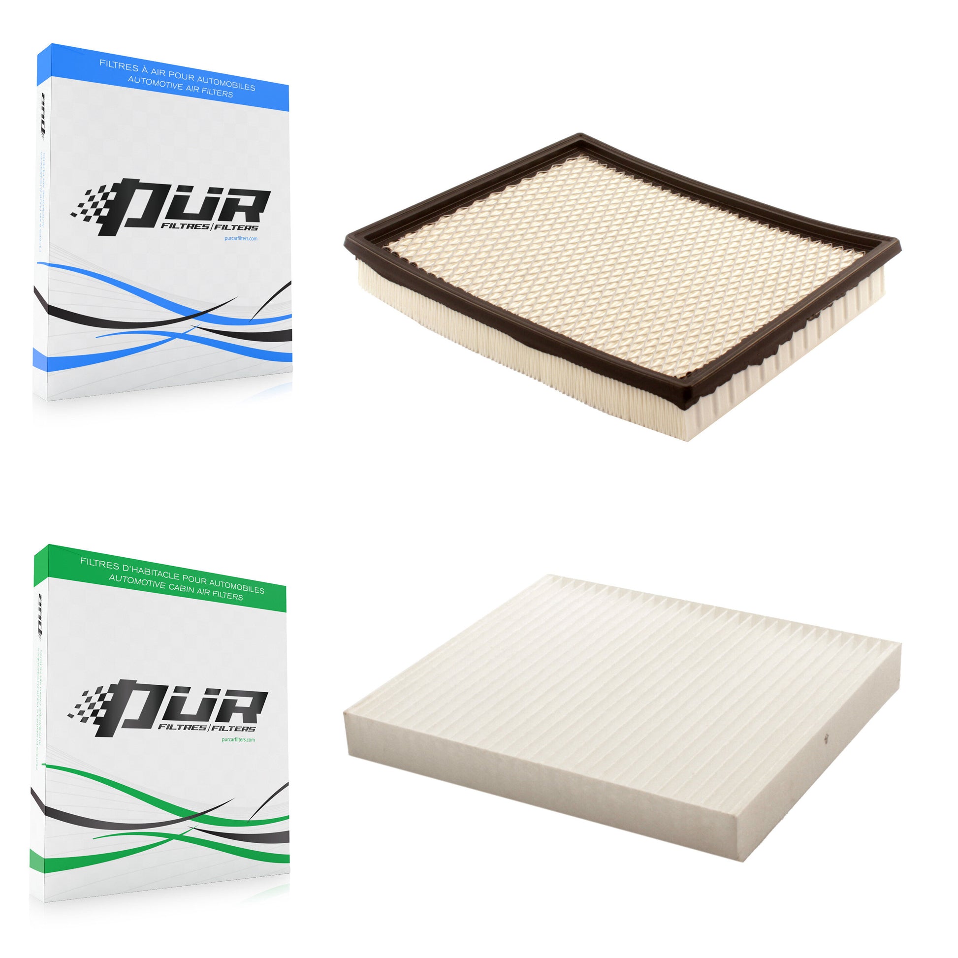 PUR KFL-100078 Air Filter for 2021-2025 Nissan Frontier, Nissan NV2500, Nissan NV3500