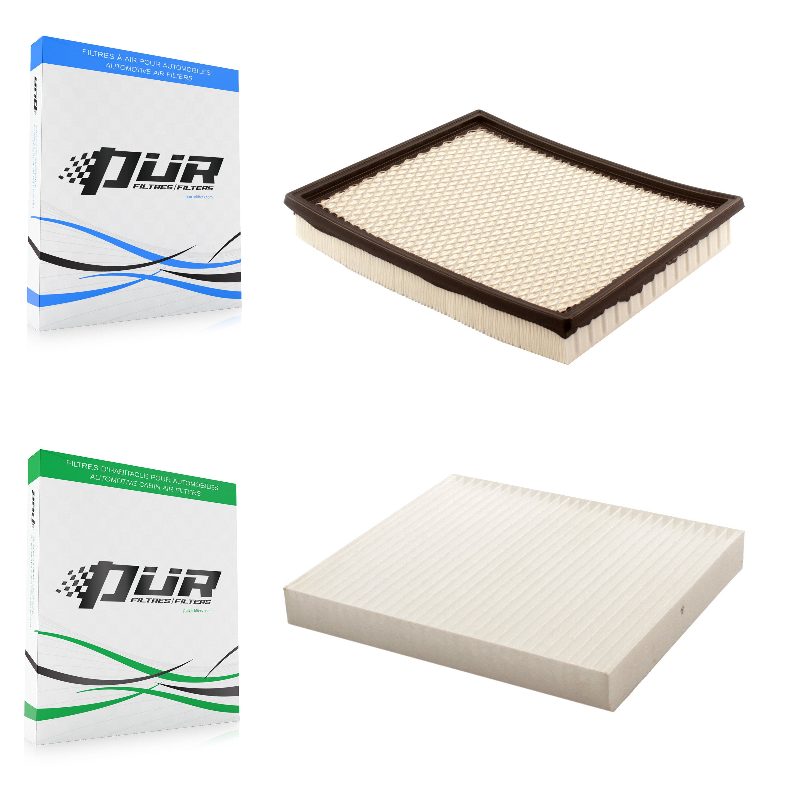 PUR KFL-100078 Air Filter for 2021-2025 Nissan Frontier, Nissan NV2500, Nissan NV3500