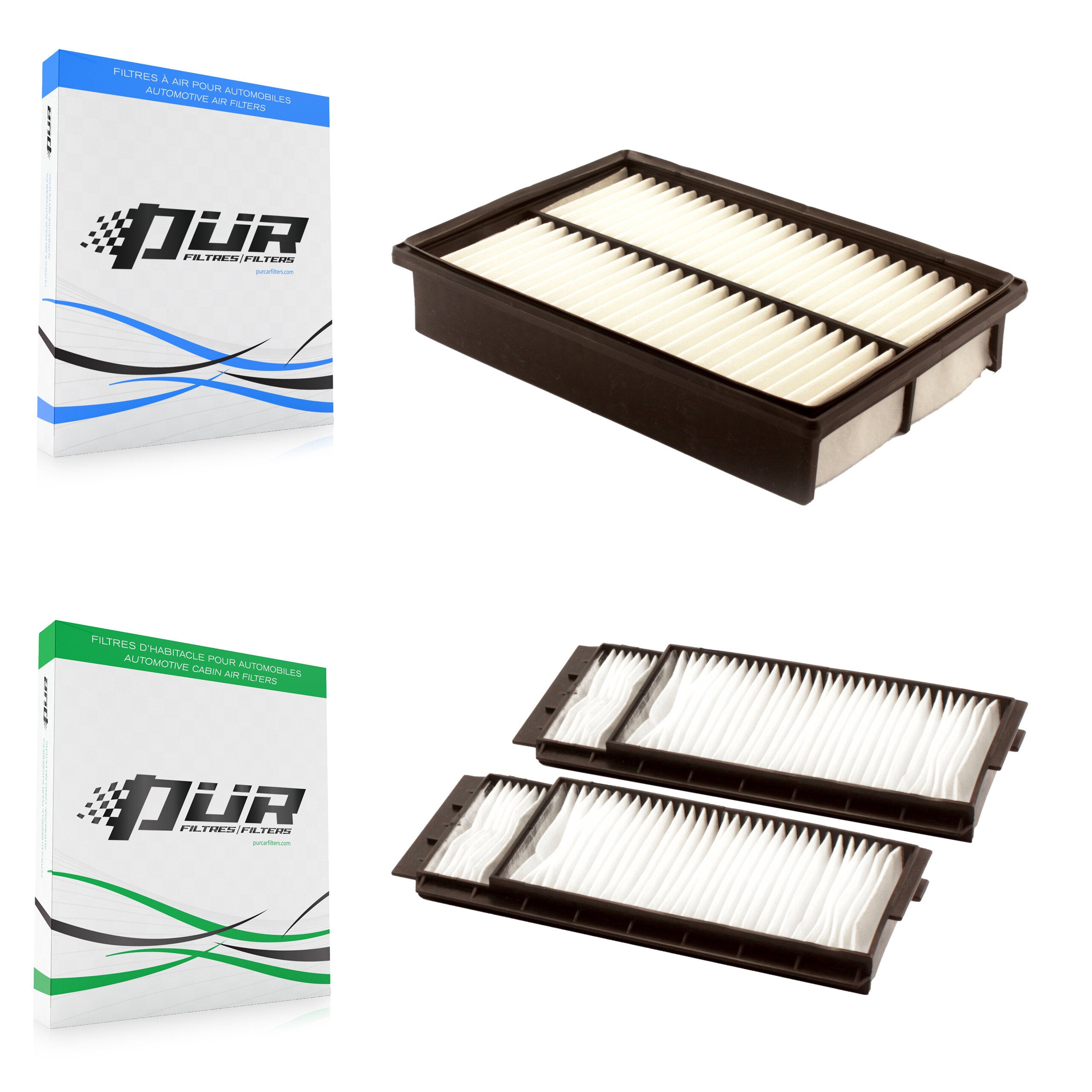 PUR KFL-100085 Air Filter for 2004-2017 Mazda 5, Mazda 3 Sport, Mazda 3
