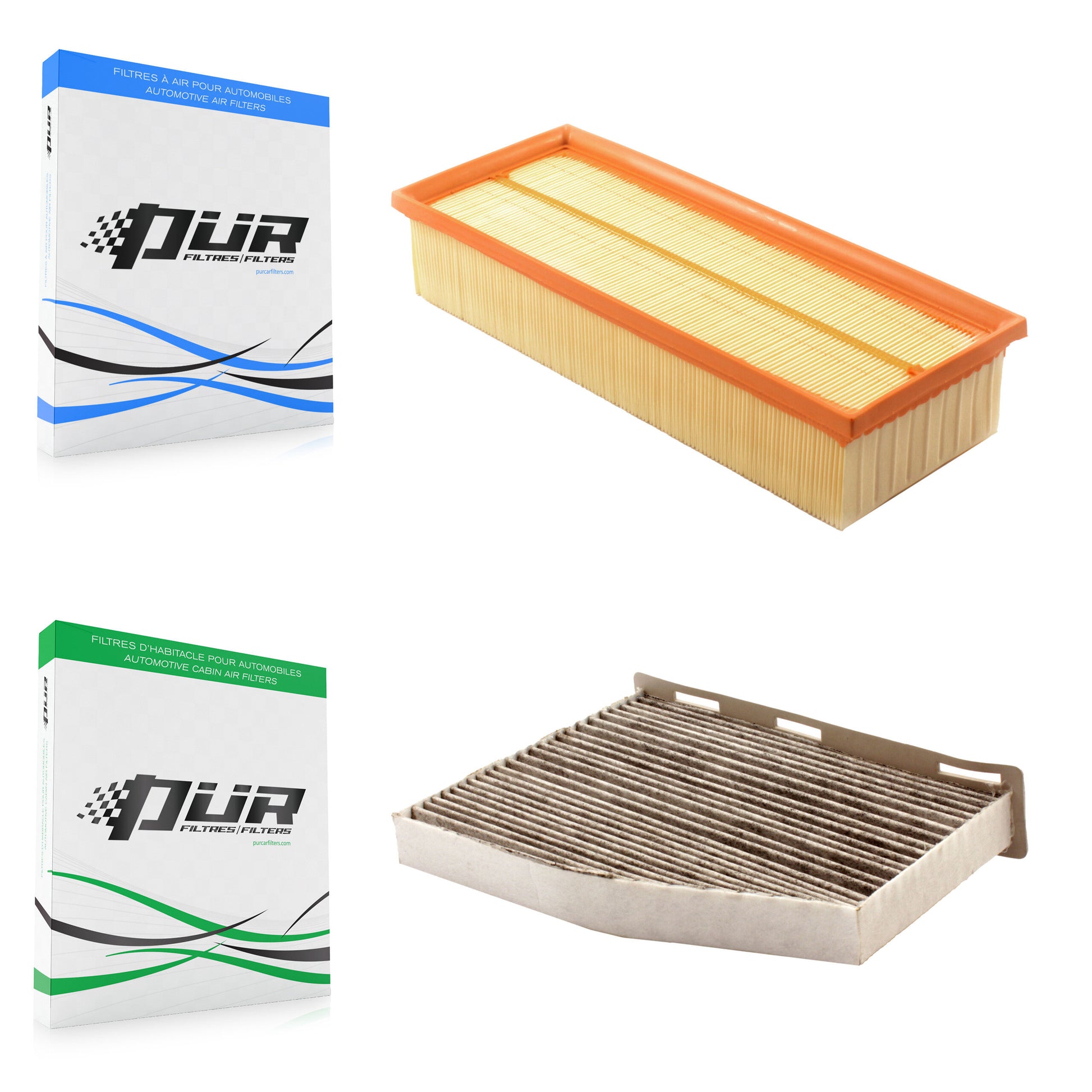 PUR KFL-100092 Air Filter for 2006-2022 Volkswagen Beetle, Volkswagen Passat and More