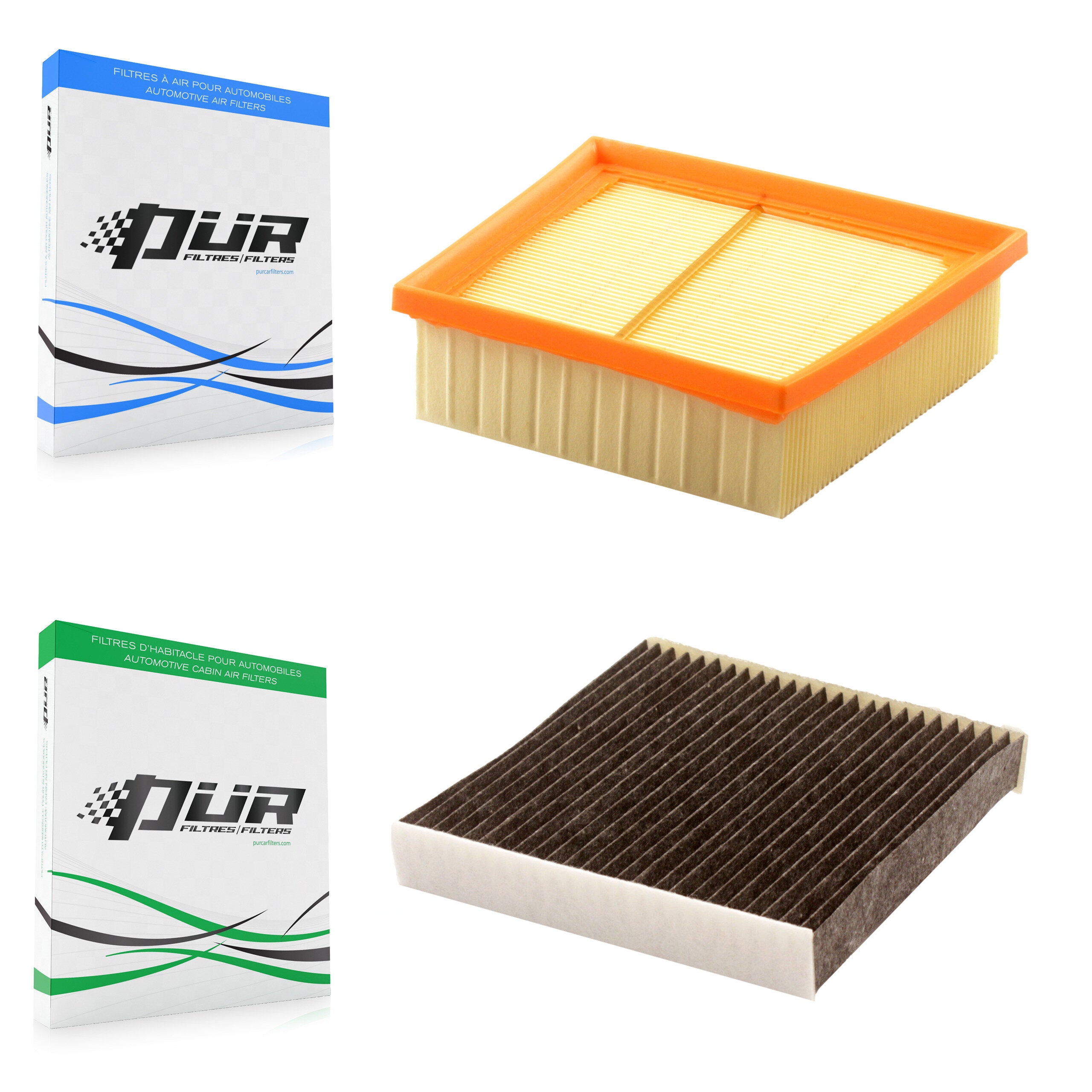 PUR KFL-100125 Air Filter for 2011-2019 Ford Fiesta