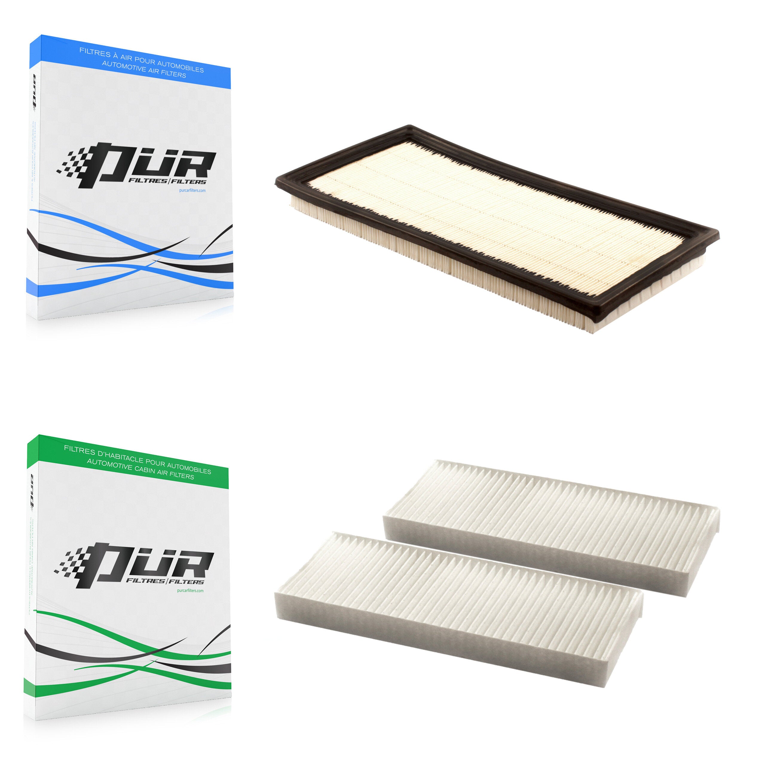 PUR KFL-100131 Air Filter for 2005-2019 Nissan Frontier, Suzuki Equator