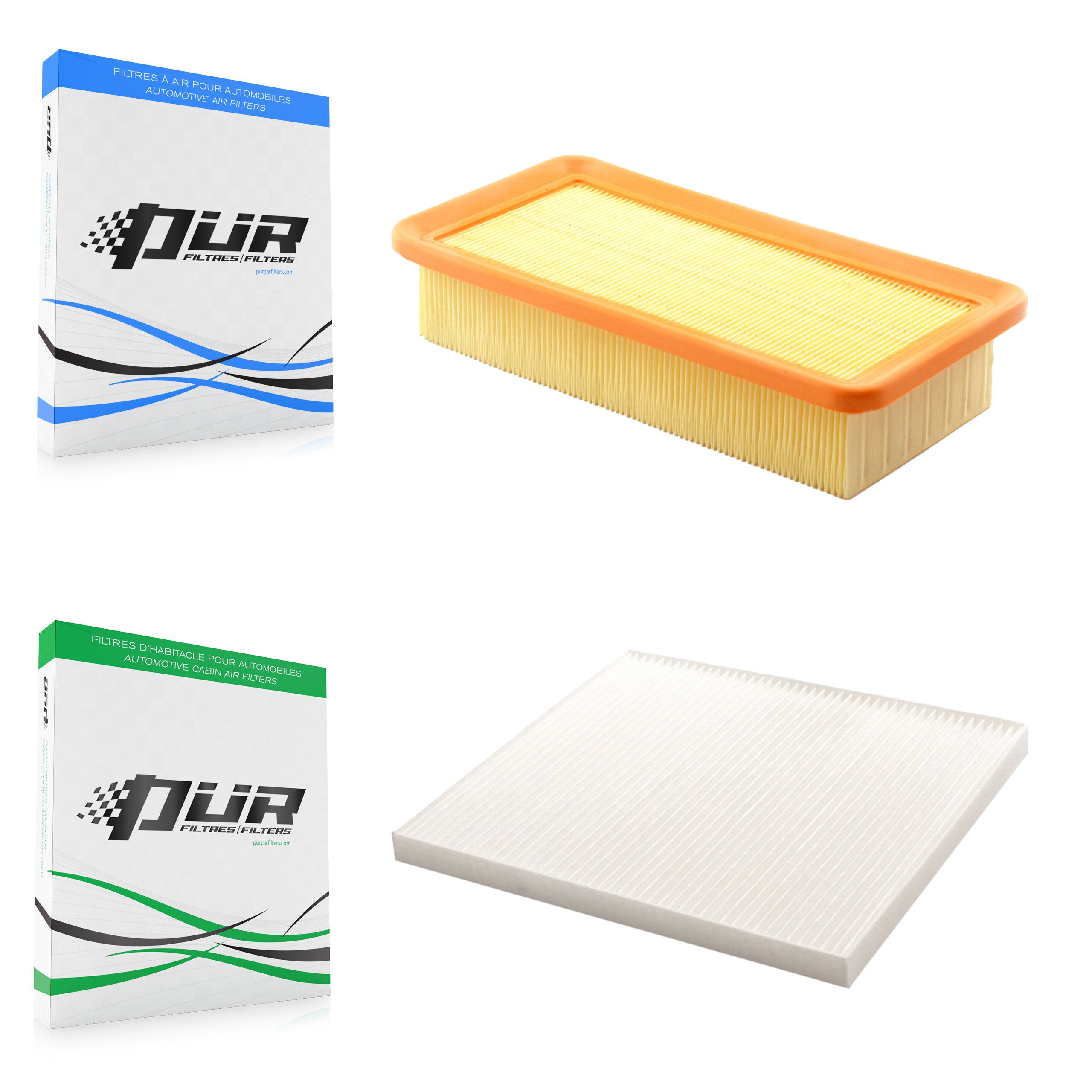 PUR KFL-100135 Air Filter for 2006-2011 Kia Rio, Kia Rio5