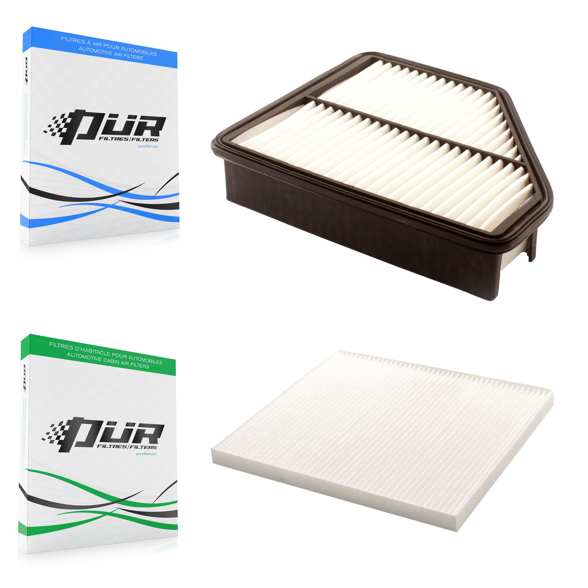 PUR KFL-100137 Air Filter for 2010-2012 Hyundai Genesis Coupe