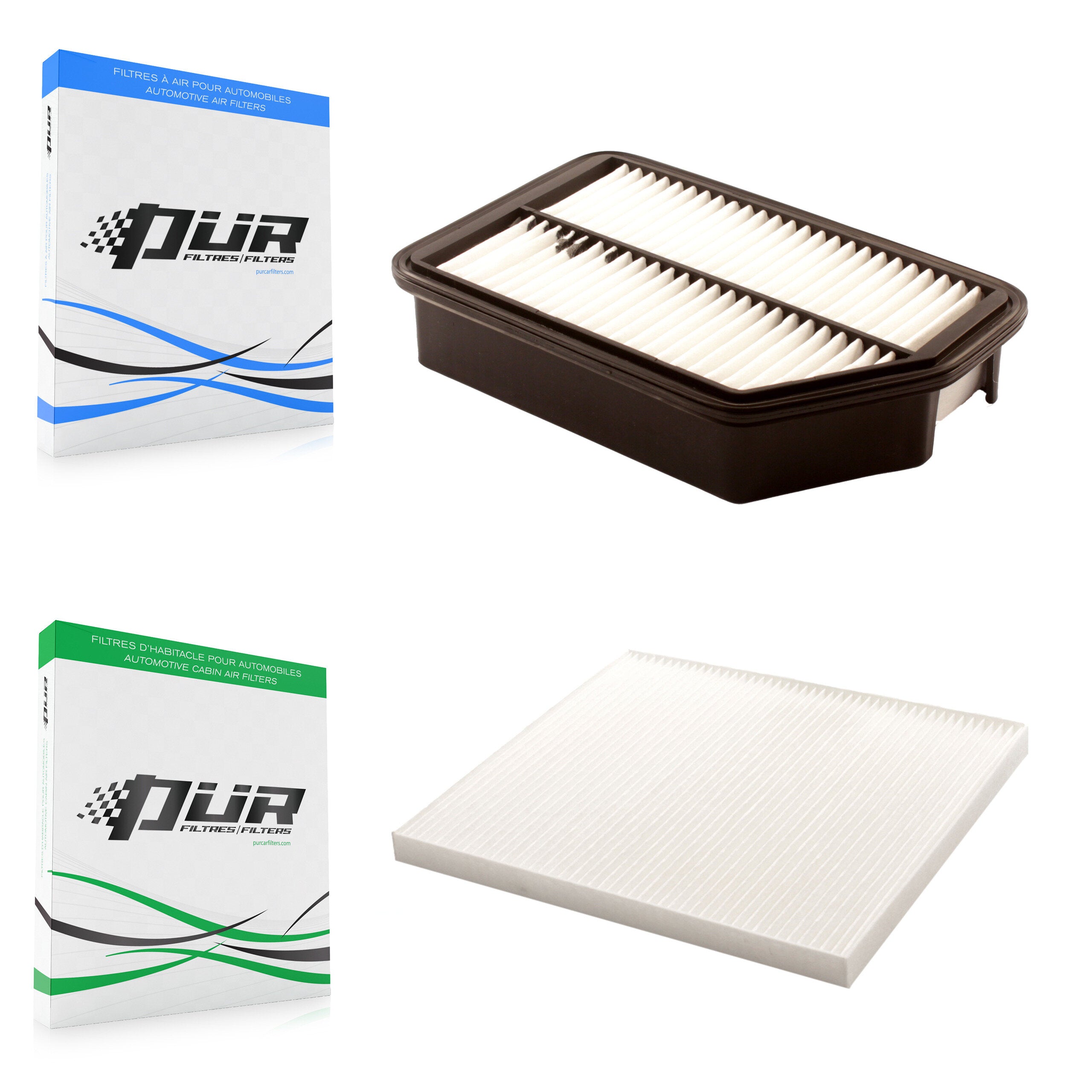 PUR KFL-100139 Air Filter for 2010-2016 Kia Forte, Kia Forte Koup and More
