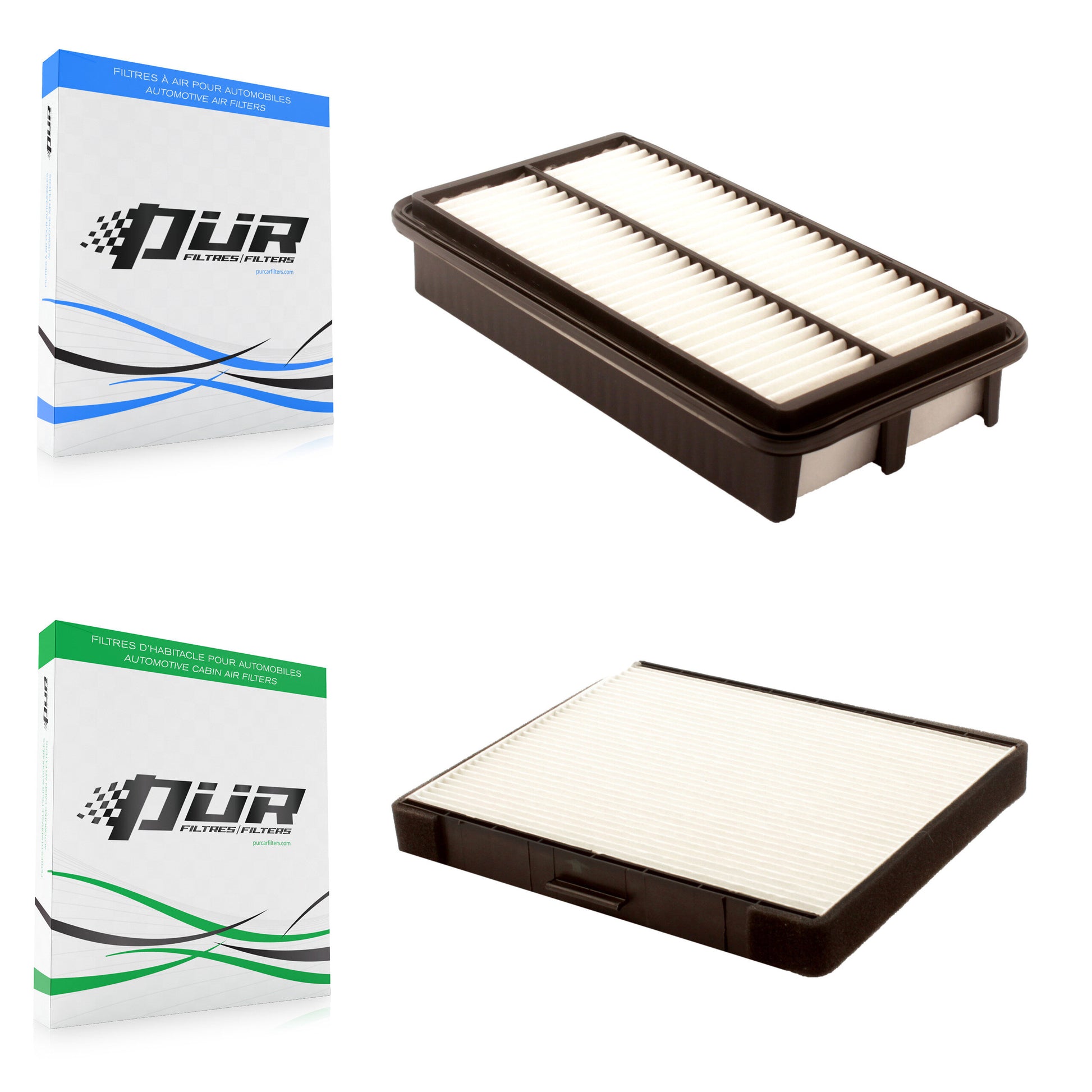 PUR KFL-100144 Air Filter for 2006-2010 Hyundai Entourage, Kia Sedona