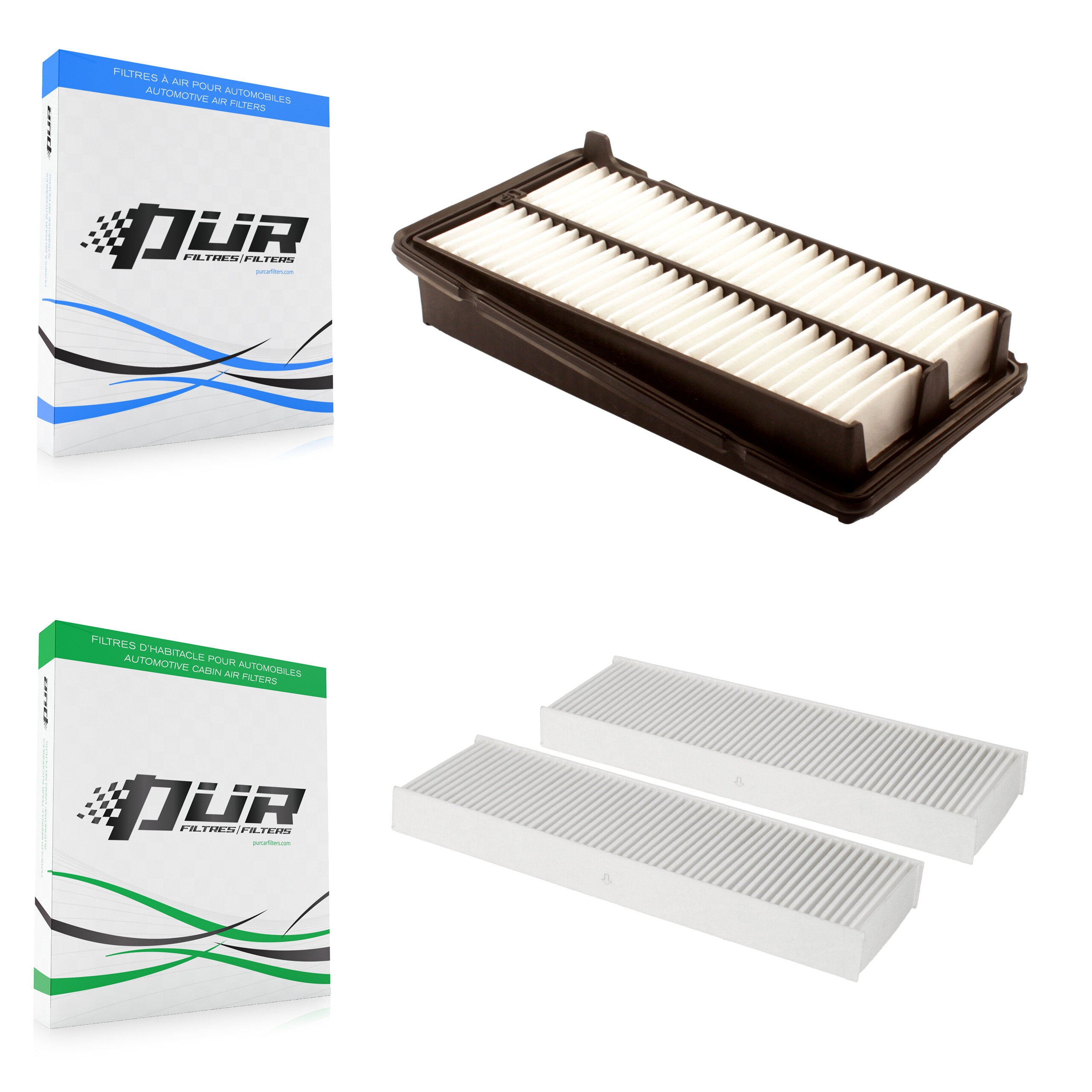 PUR KFL-100147 Air Filter for 1998-2003 Acura CL, Acura TL, Honda Accord