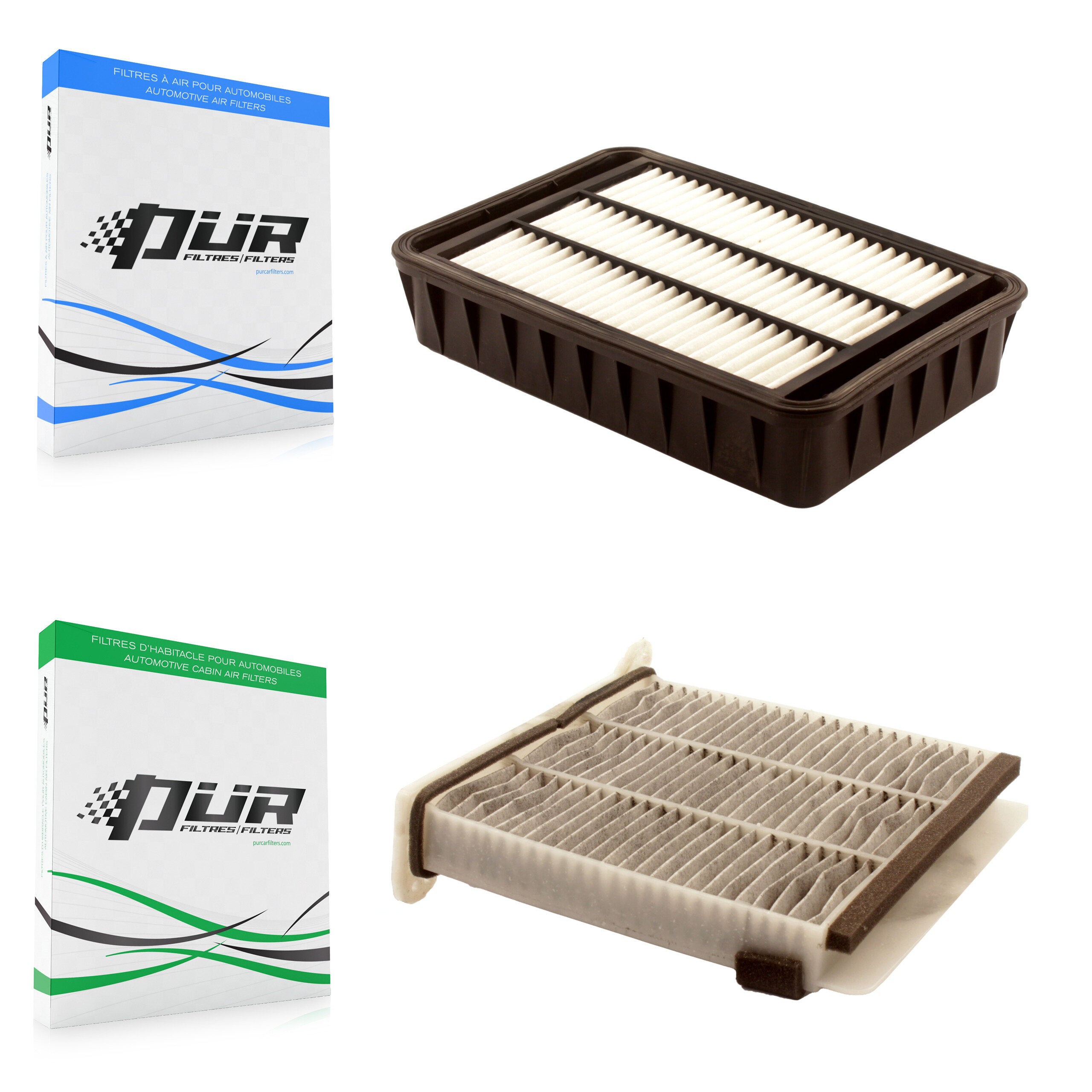 PUR KFL-100150 Air Filter for 2008 Mitsubishi Lancer, Mitsubishi Outlander
