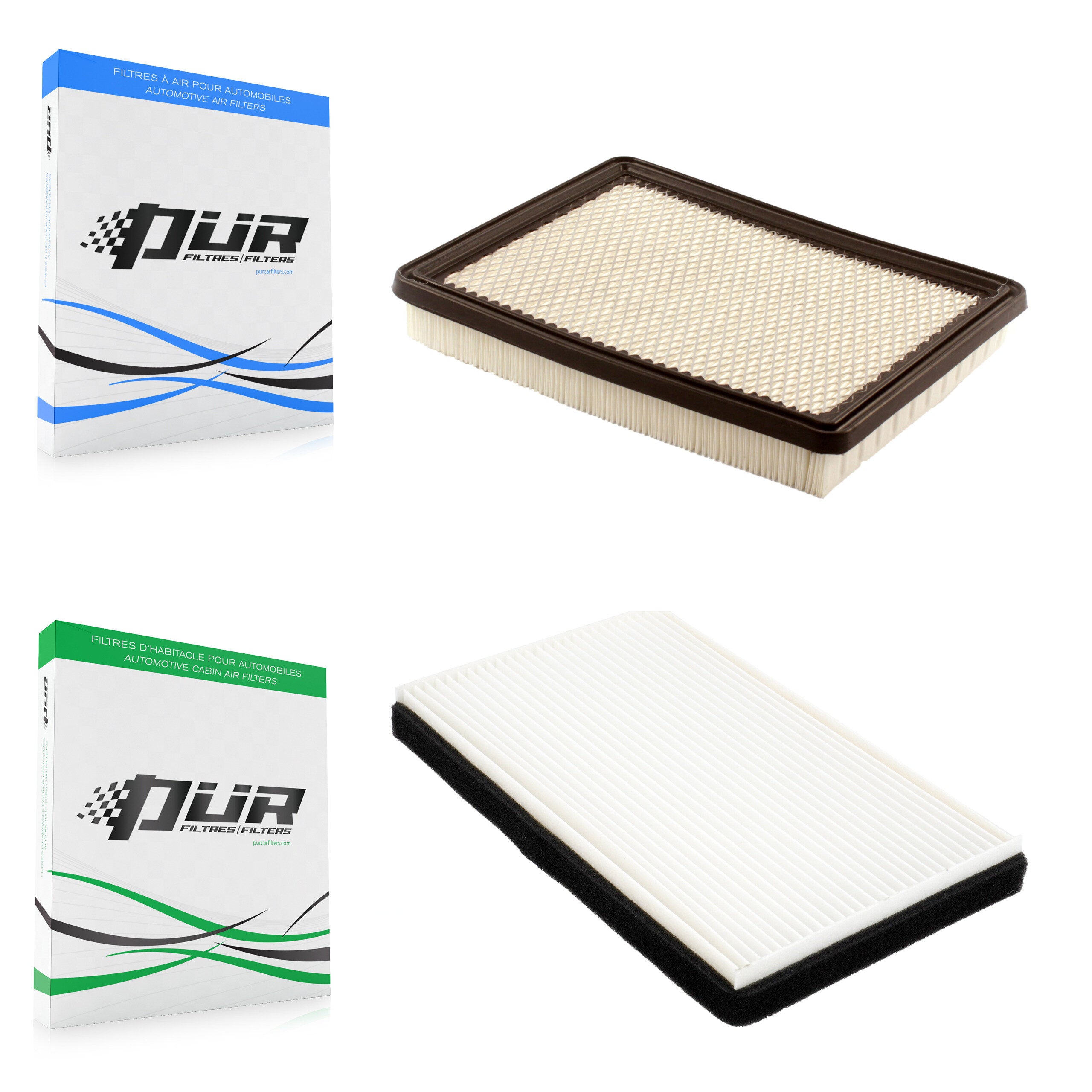 PUR KFL-100157 Air Filter for 1999-2009 Buick Allure, Buick LaCrosse and More