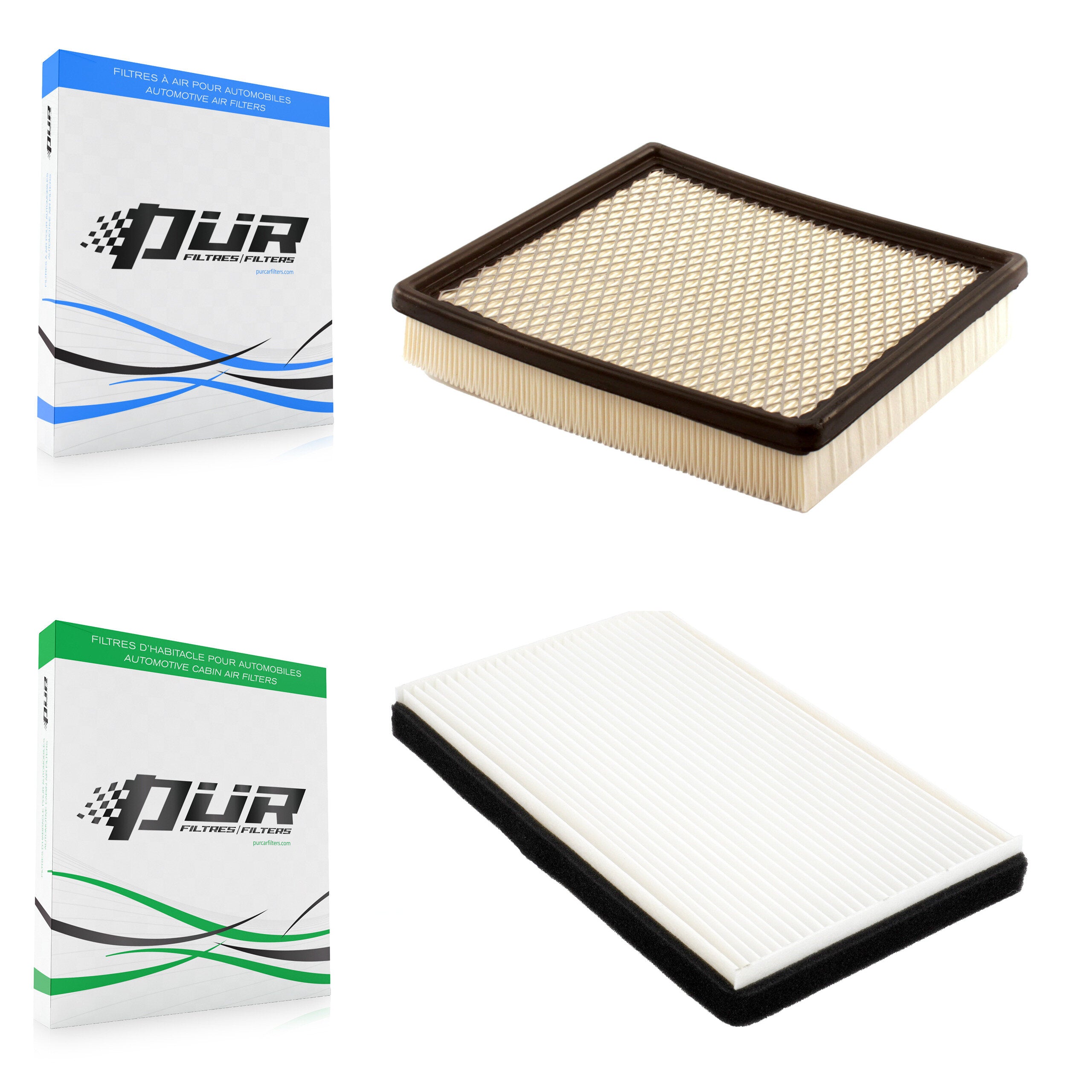 PUR KFL-100159 Air Filter for 2005-2011 Buick Allure, Buick LaCrosse and More