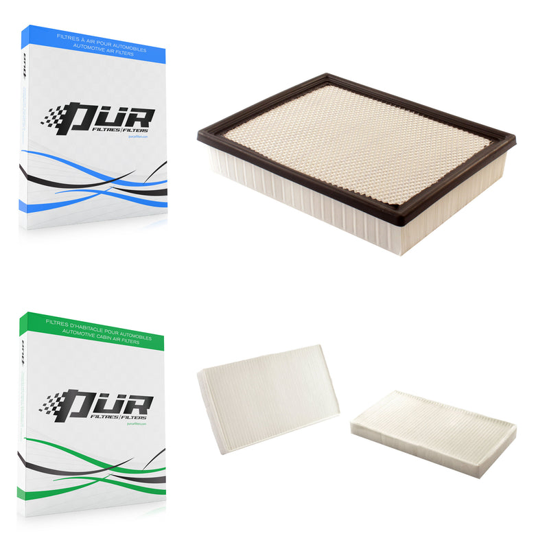 PUR KFL-100162 Air Filter for 1999-2006 Chevrolet Silverado 2500 HD, Chevrolet Silverado 3500 and More