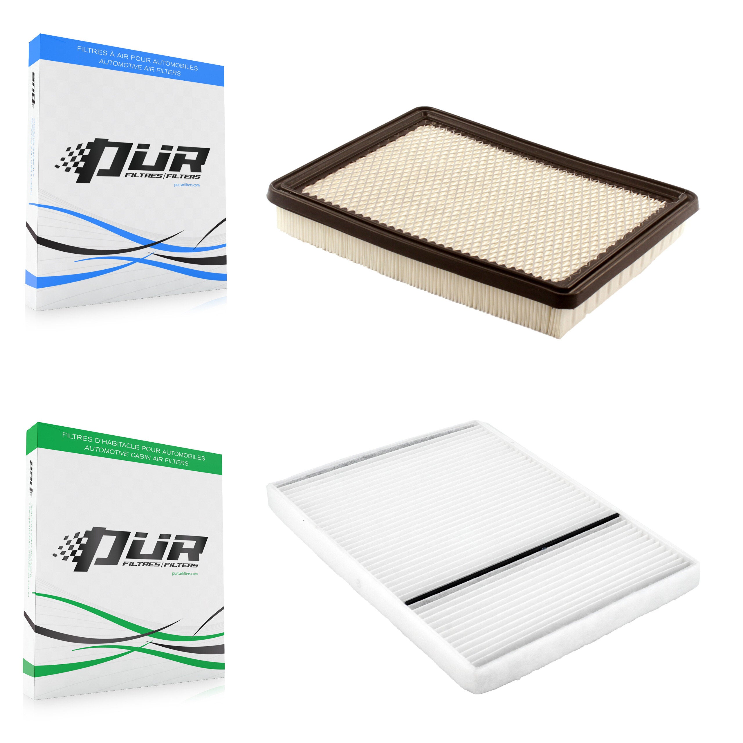 PUR KFL-100171 Air Filter for 2000-2005 Pontiac Bonneville, Buick LeSabre, Cadillac DeVille