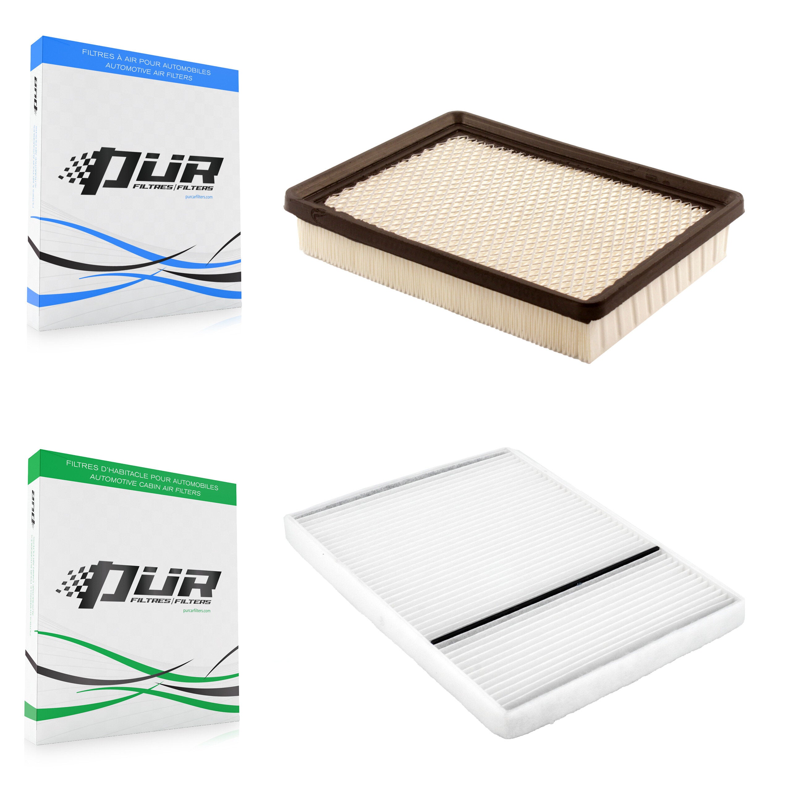 PUR KFL-100172 Air Filter for 2000-2005 Pontiac Bonneville, Oldsmobile Aurora, Cadillac DeVille