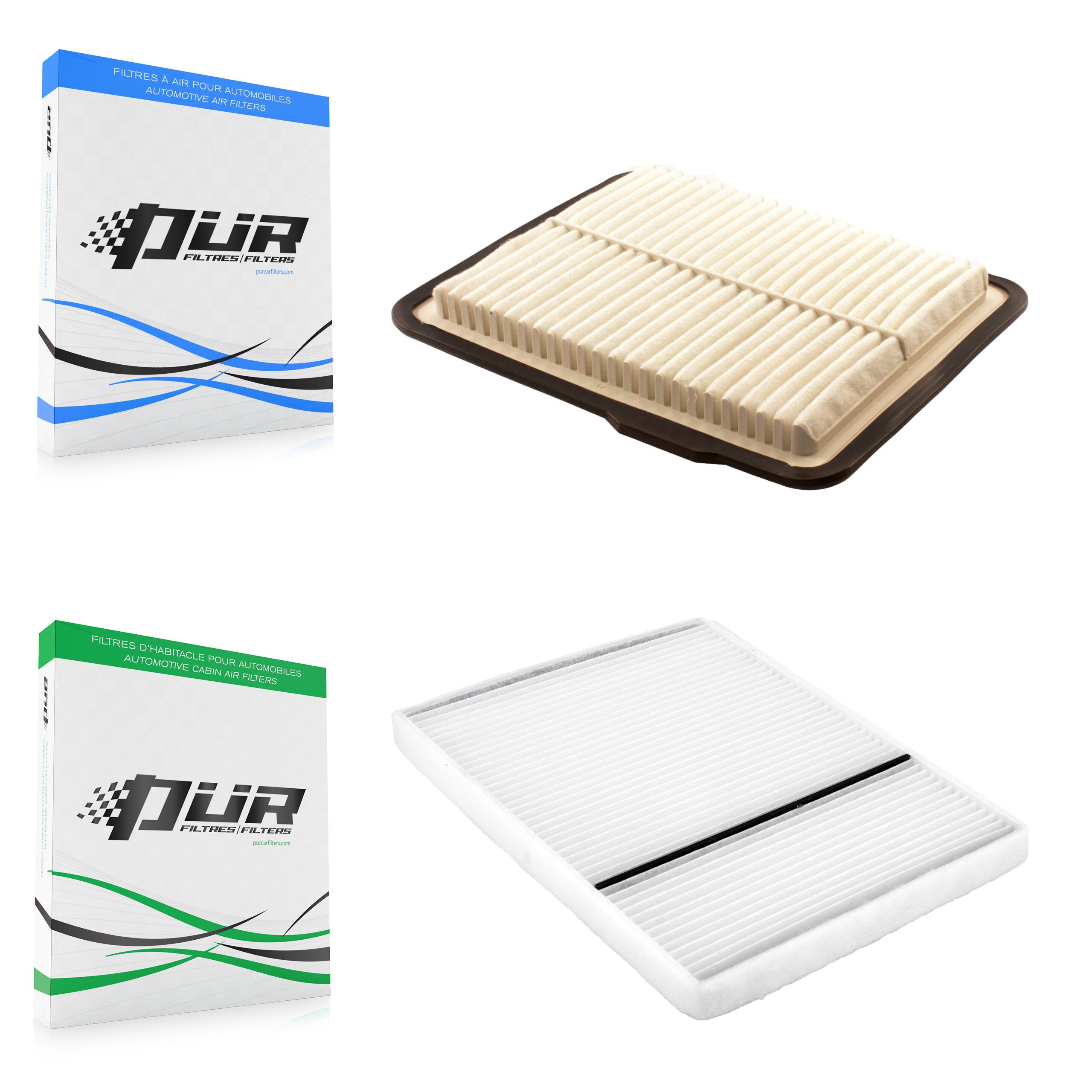 PUR KFL-100173 Air Filter for 2006-2011 Buick Lucerne, Cadillac DTS
