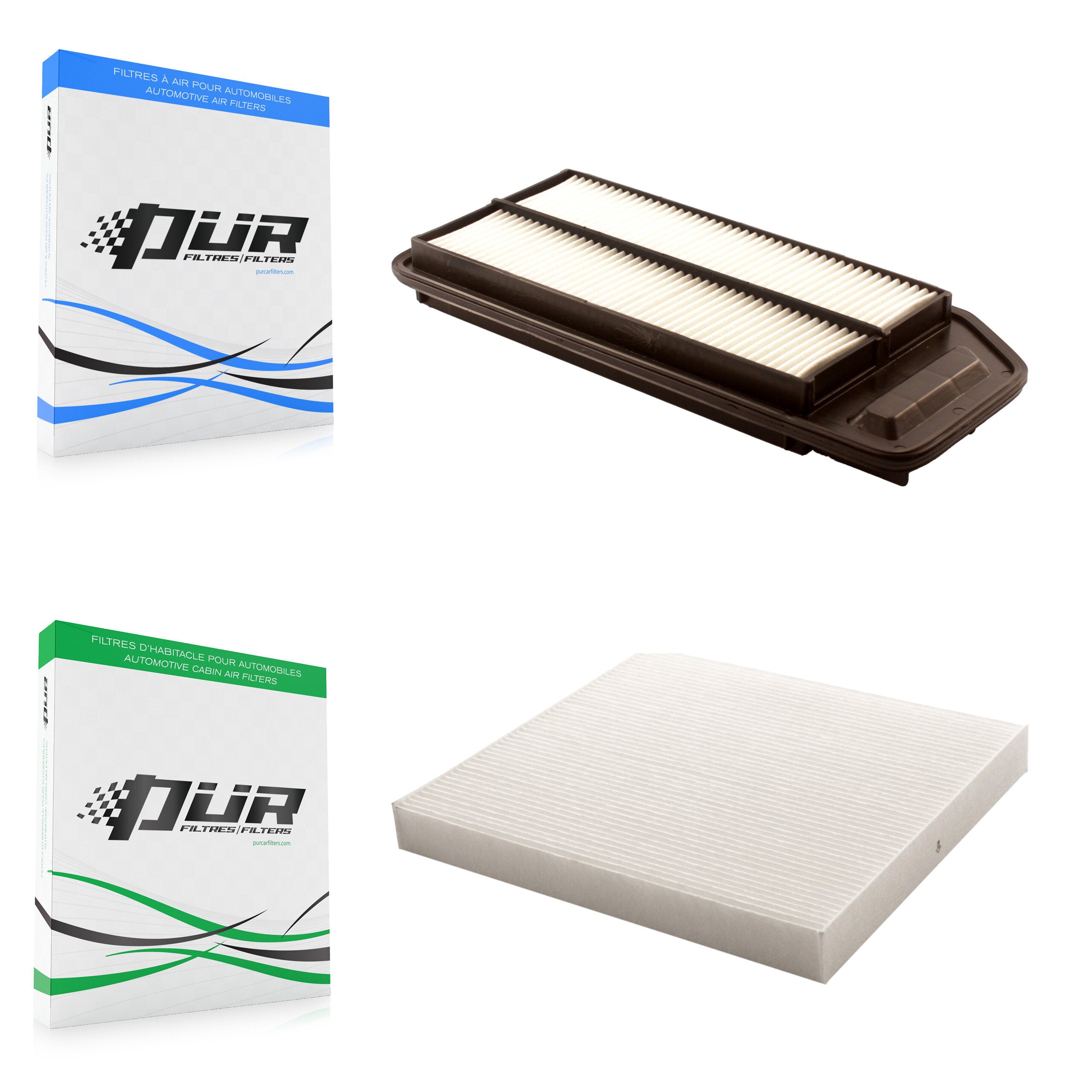 PUR KFL-100177 Air Filter for 2003-2008 Acura TSX, Honda Accord