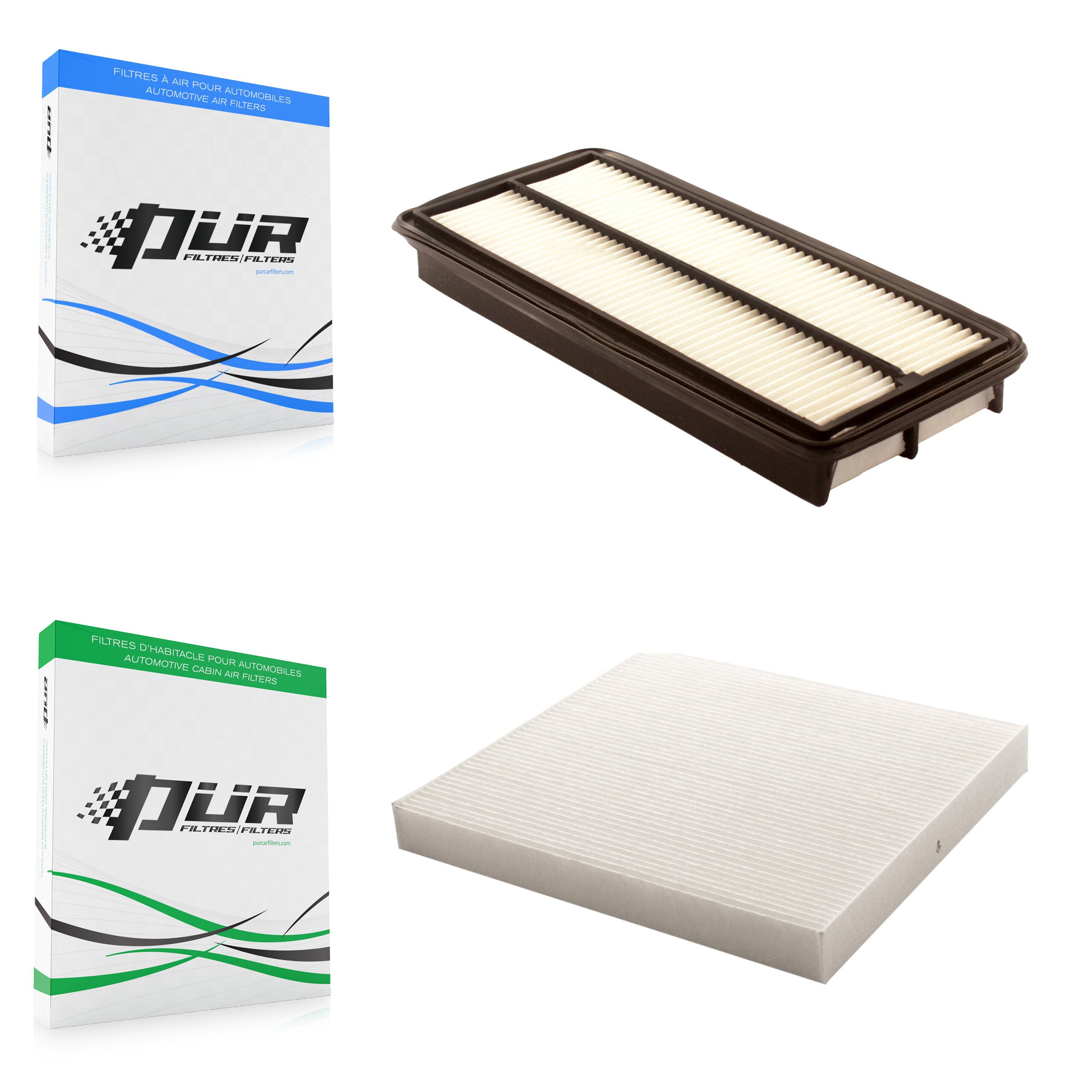 PUR KFL-100178 Air Filter for 2003-2008 Honda Accord, Acura RL, Acura TL