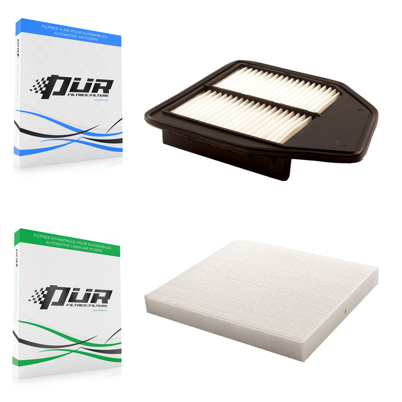 PUR KFL-100181 Air Filter for 2008-2015 Honda Crosstour, Honda Accord