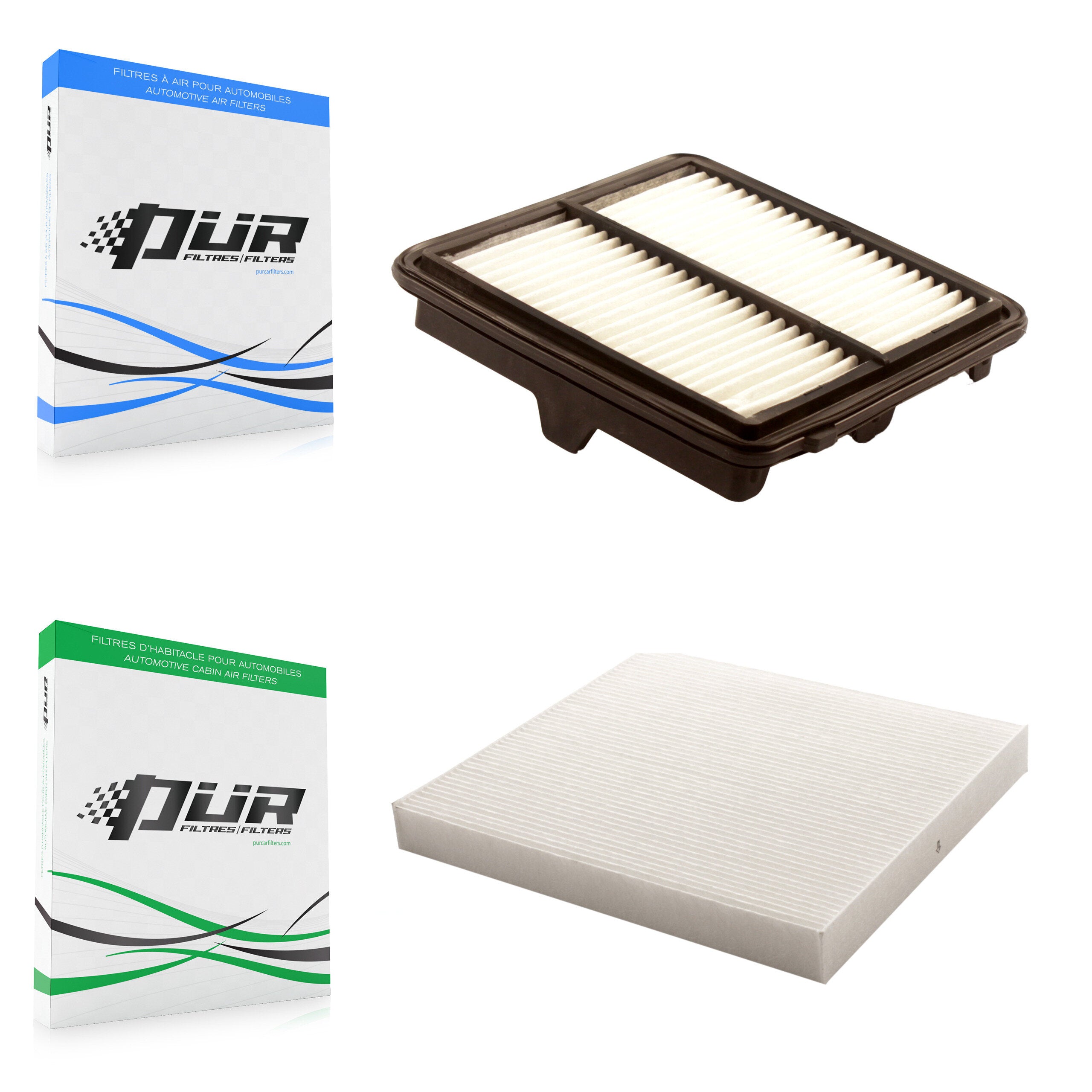 PUR KFL-100186 Air Filter for 2012-2015 Acura ILX, Honda Civic