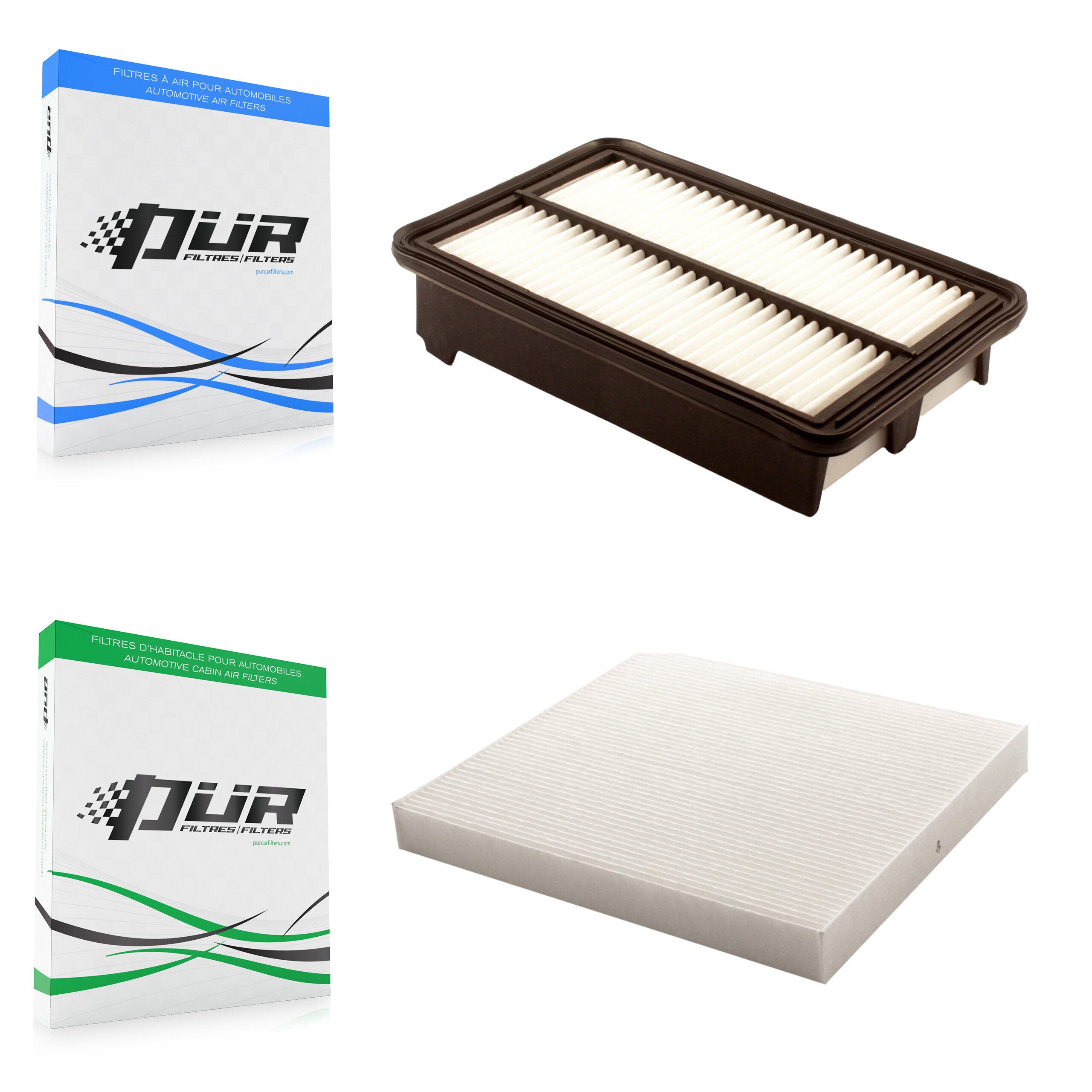 PUR KFL-100196 Air Filter for 2012-2015 Acura ILX, Honda Civic