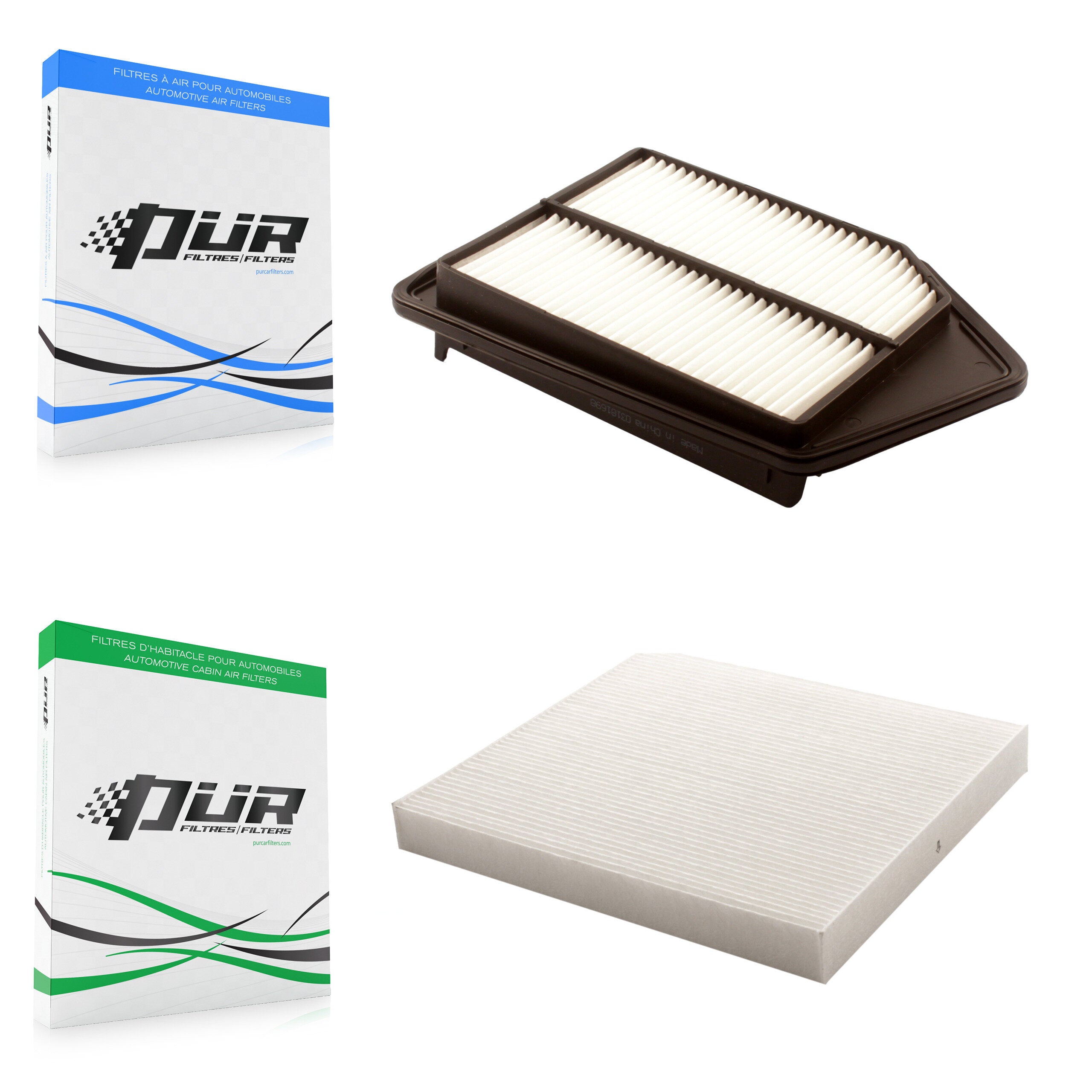 PUR KFL-100199 Air Filter for 2013-2020 Acura TLX, Honda Accord