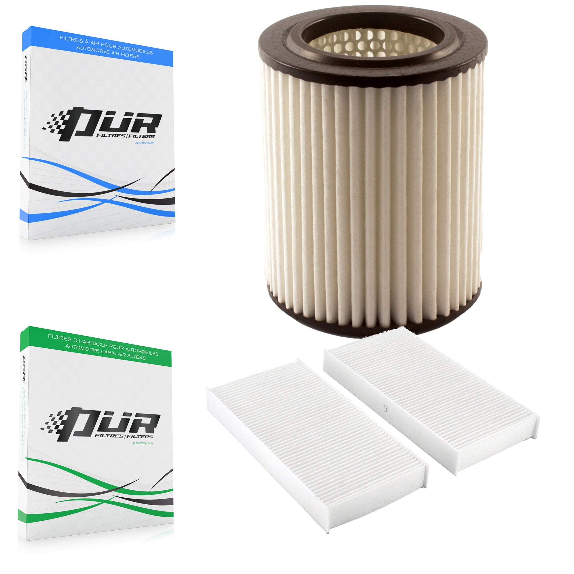 PUR KFL-100208 Air Filter for 2002-2006 Honda Element, Acura RSX and More