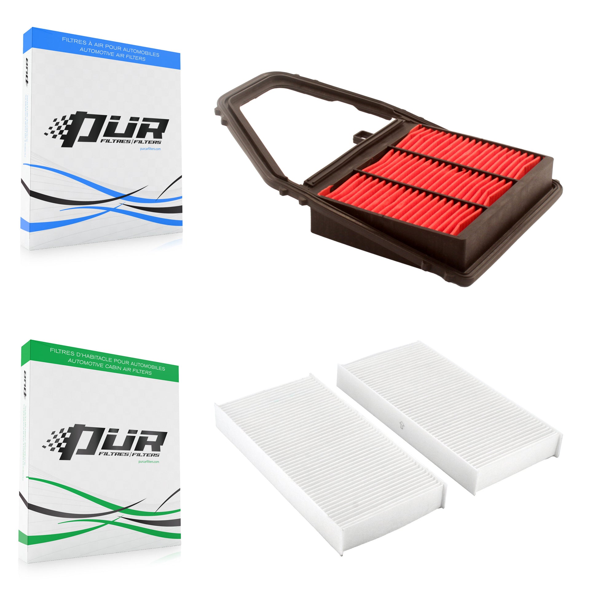 PUR KFL-100209 Air Filter for 2001-2005 Honda Civic, Acura EL